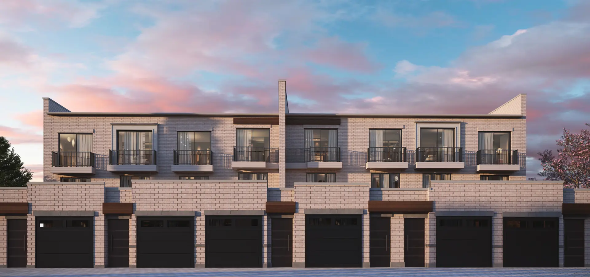 Townhomes at Crosstown, Toronto. Artist’s rendering.