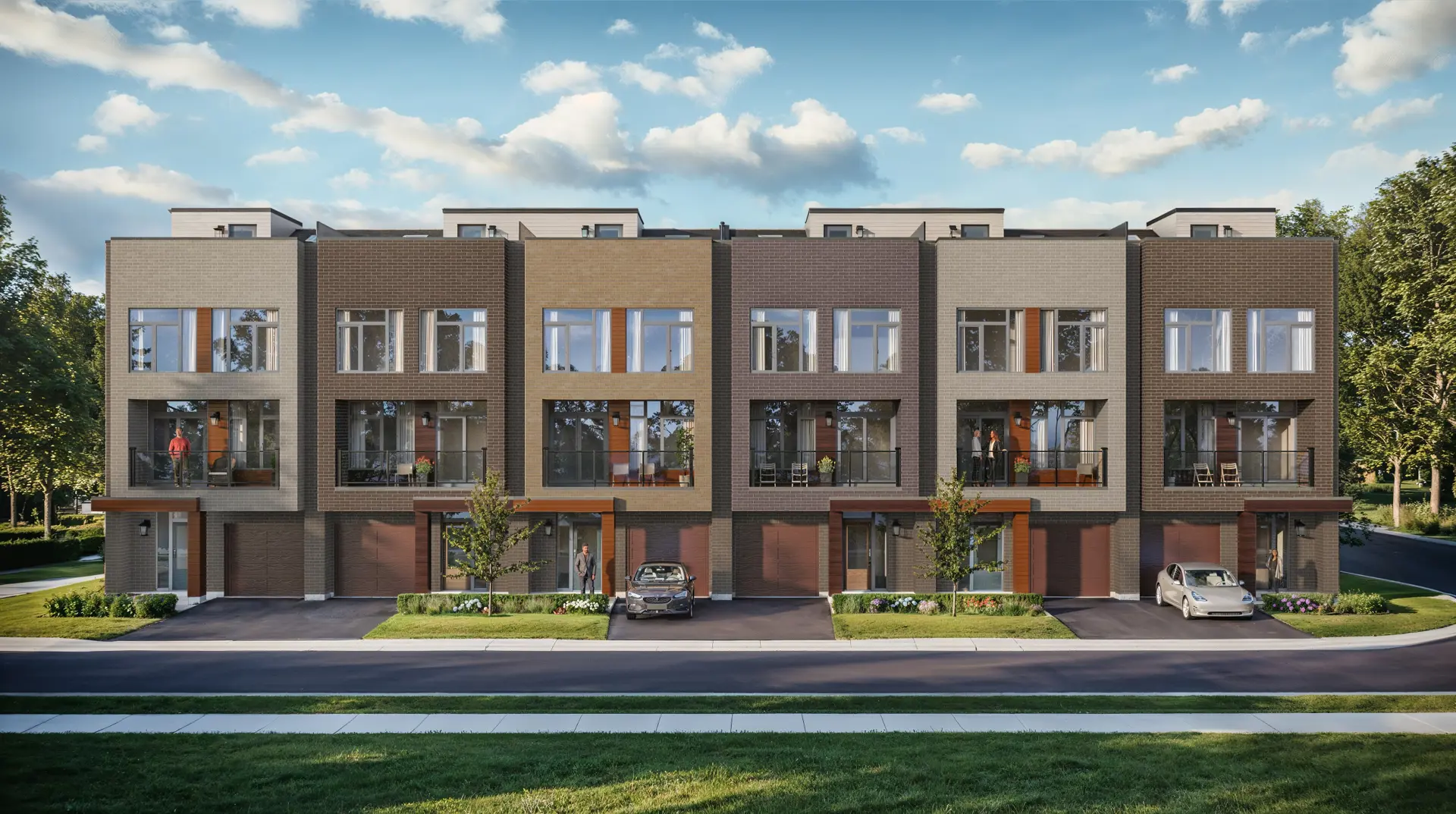 Townhomes of Little Rouge, Markham. Artist’s rendering.