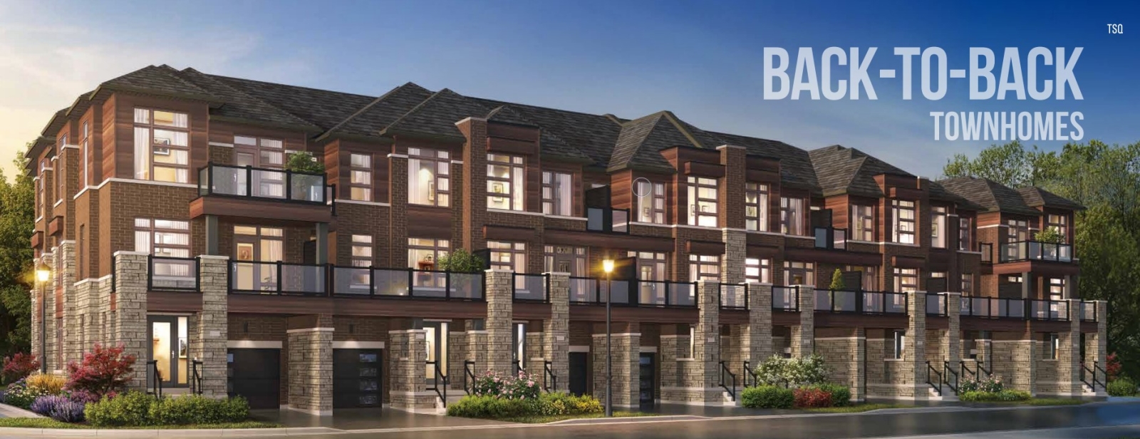 Townsquare Towns, Richmond Hill. Artist’s rendering.