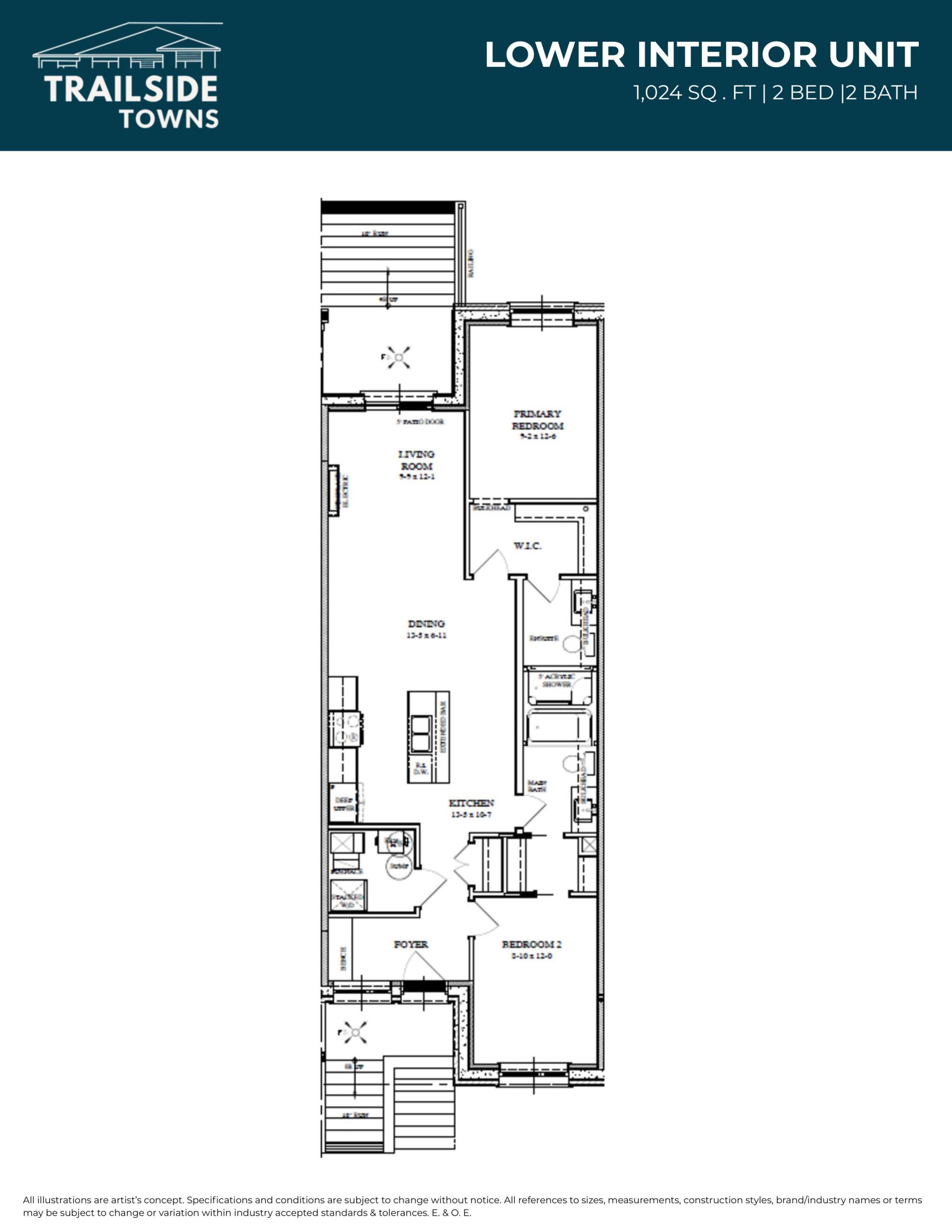 Lower Interior Unit plan preview