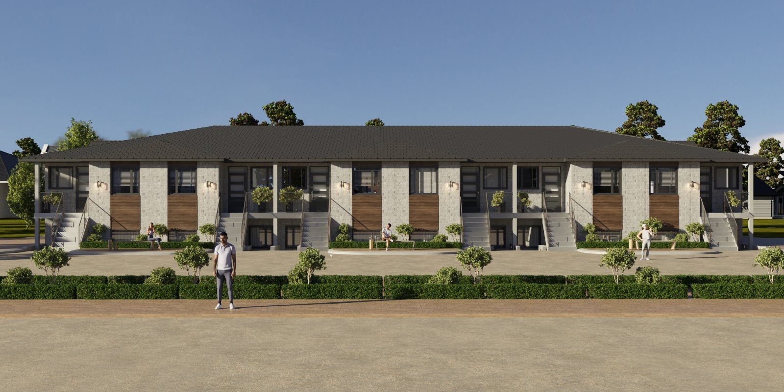 Trailside Towns by Wilson Developments rendering 2