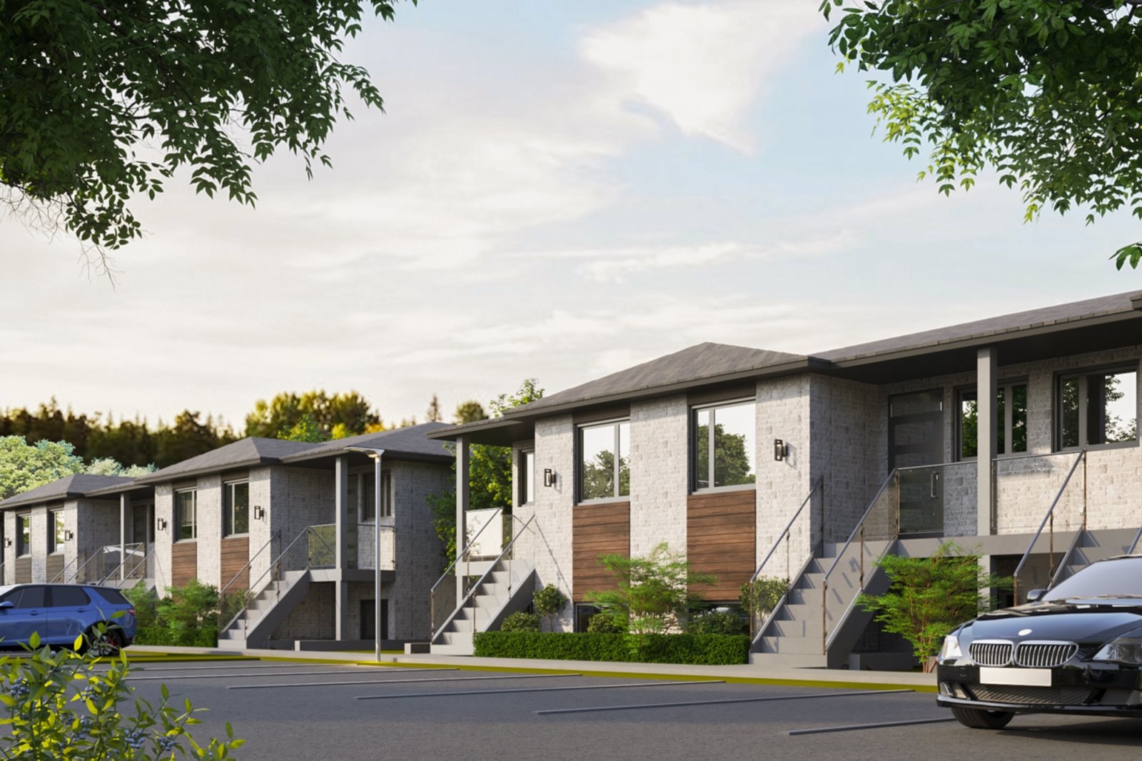 Trailside Towns by Wilson Developments rendering 3