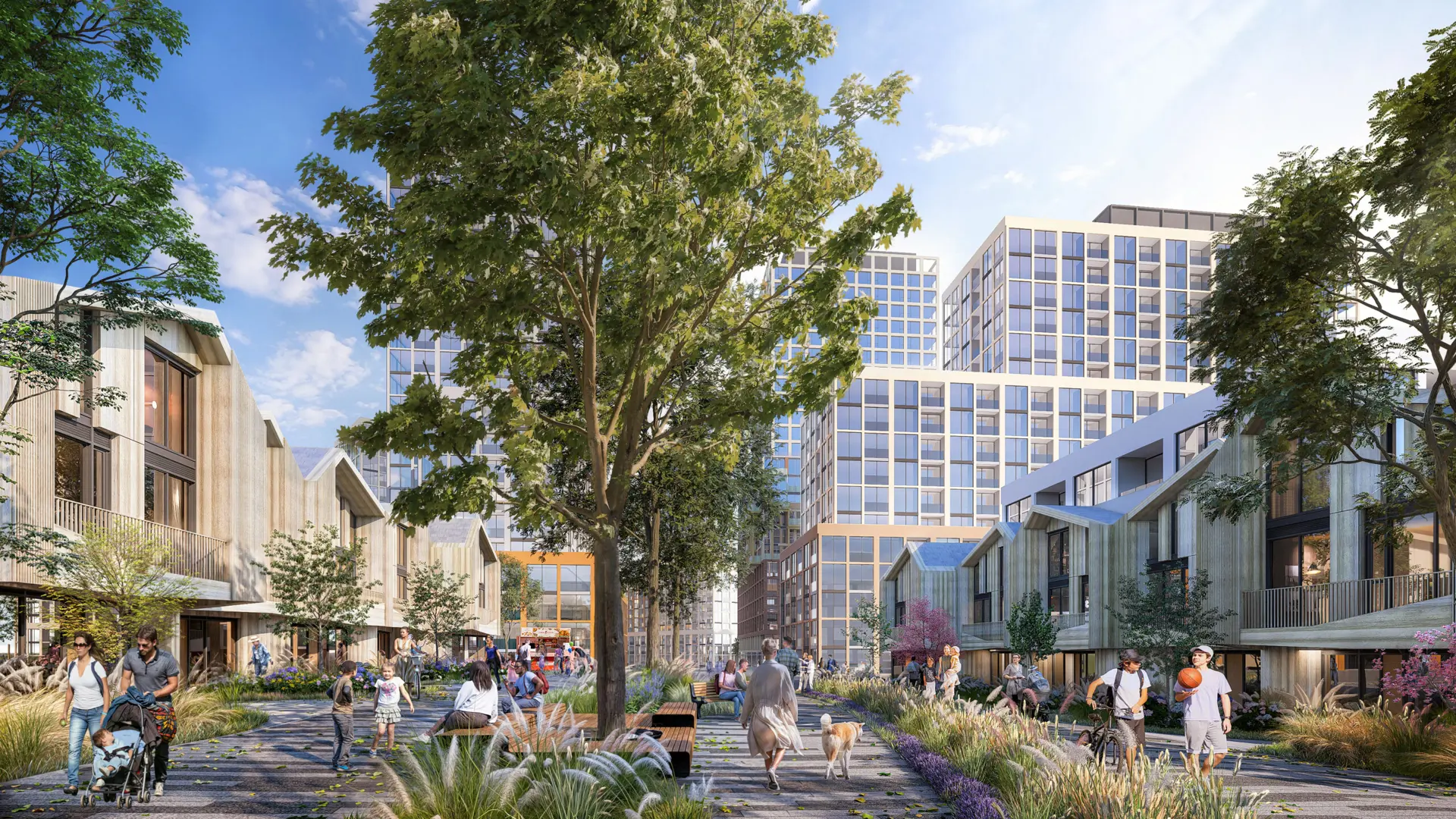 Treadstone District Rendering