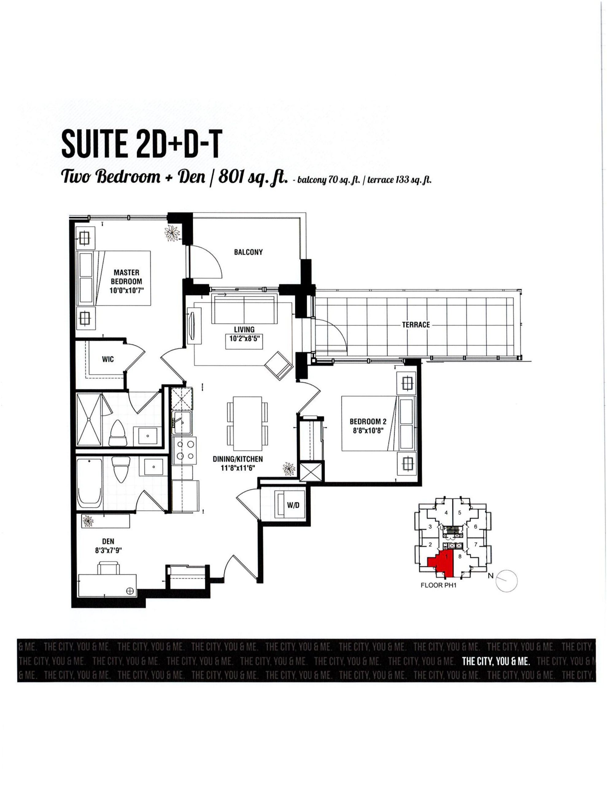 Suite 2D+D-T plan preview