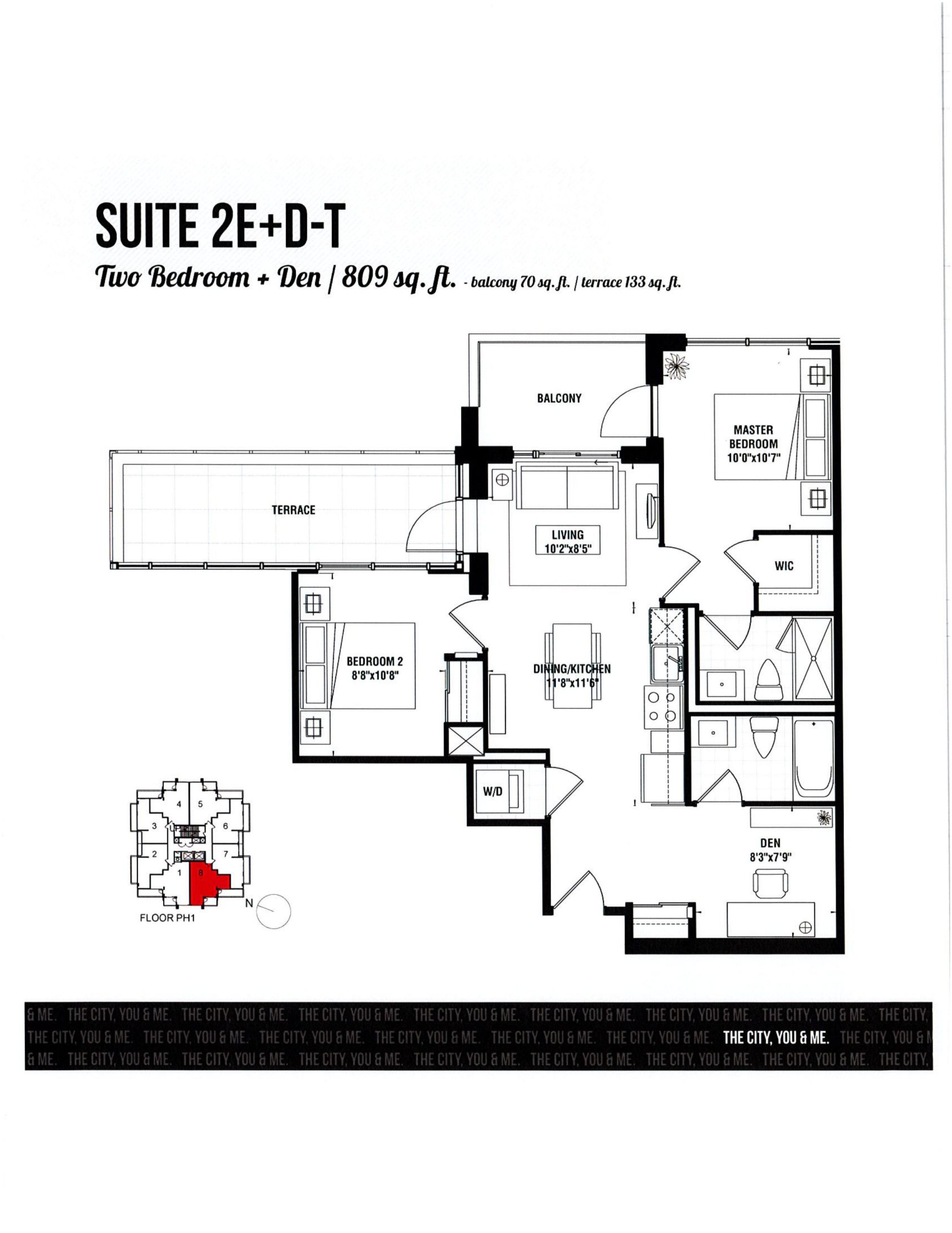 Suite 2E+D-T plan preview