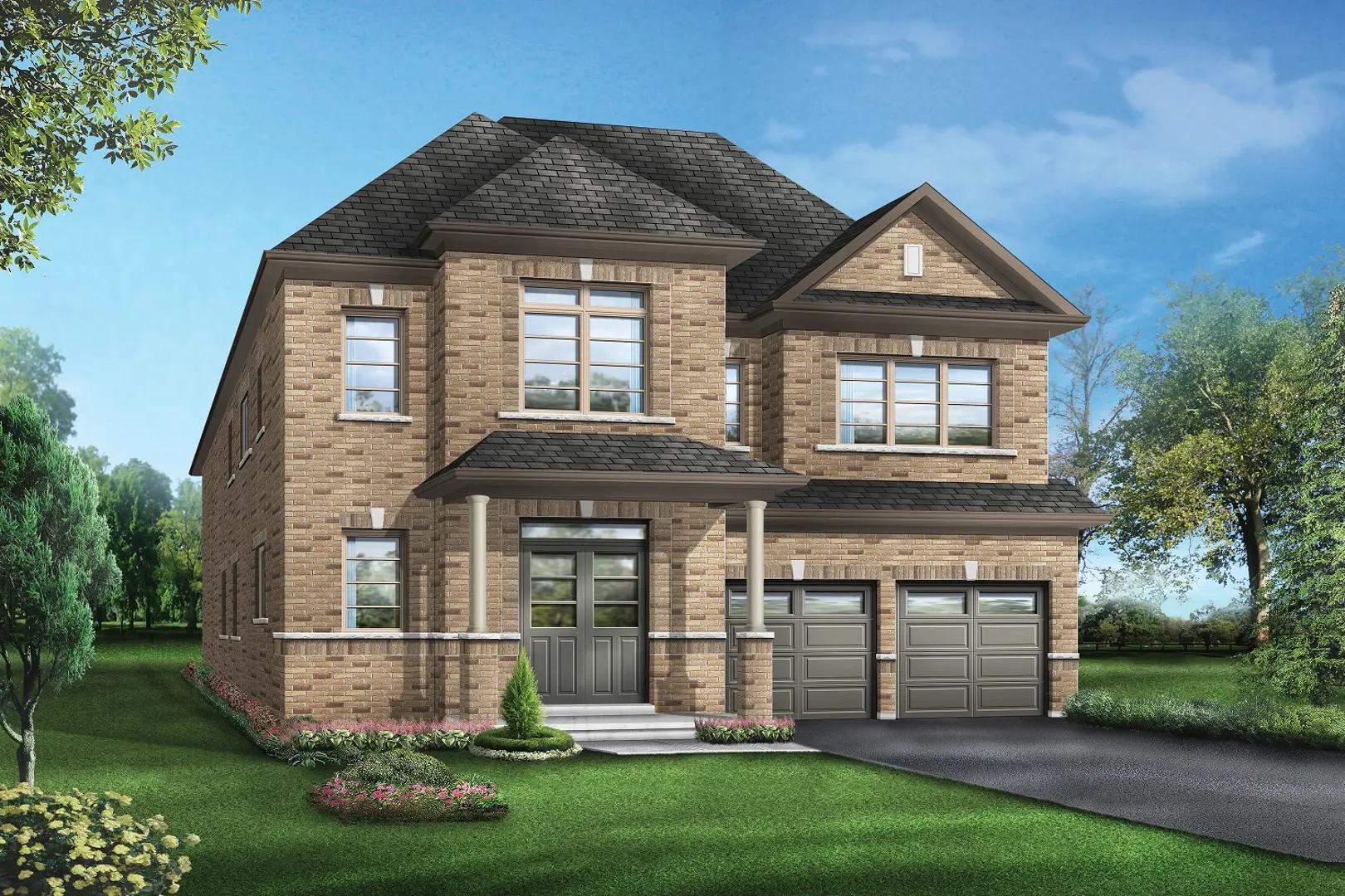 Triple Crown Estates, King. Artist’s rendering.