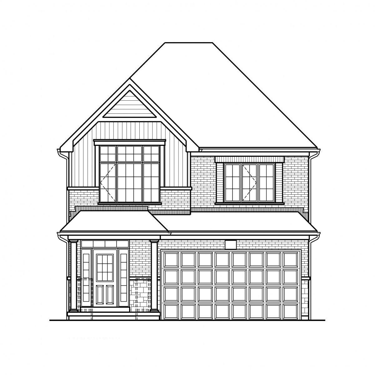 The Alex Traditional floor plan