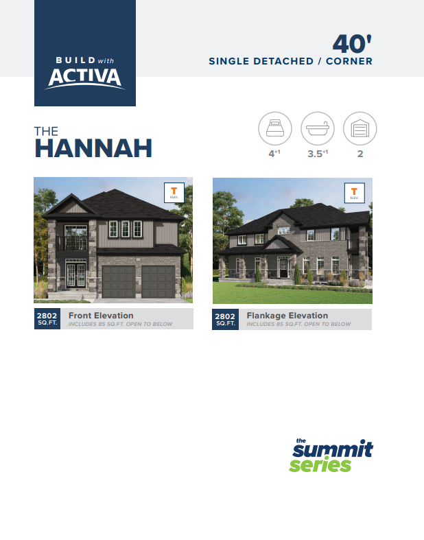 The Hannah Traditional floor plan