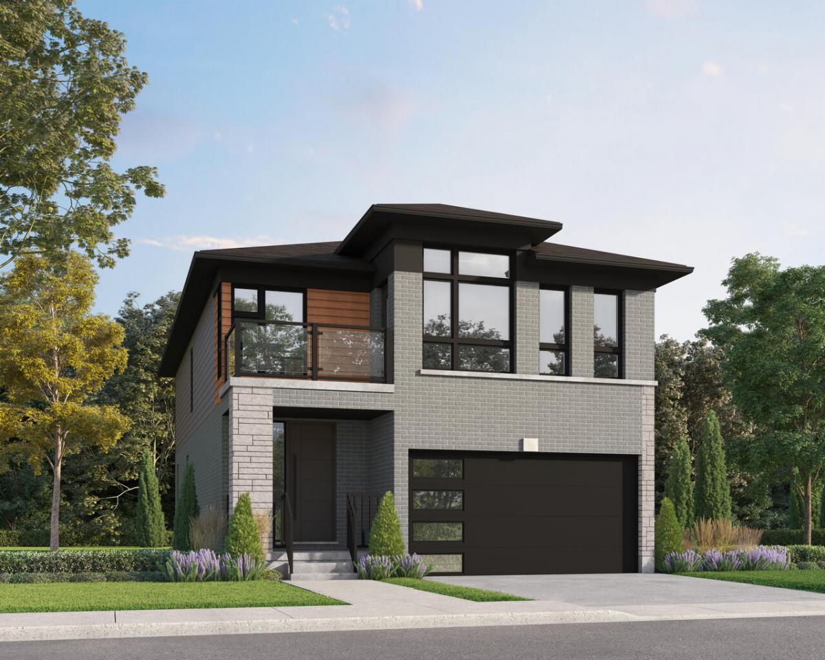 The Miles II Contemporary floor plan