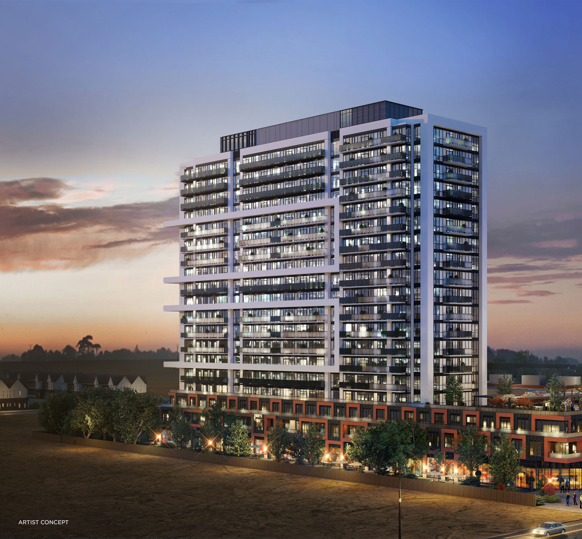 U.C. Tower 3 Condos, Oshawa. Artist’s rendering.
