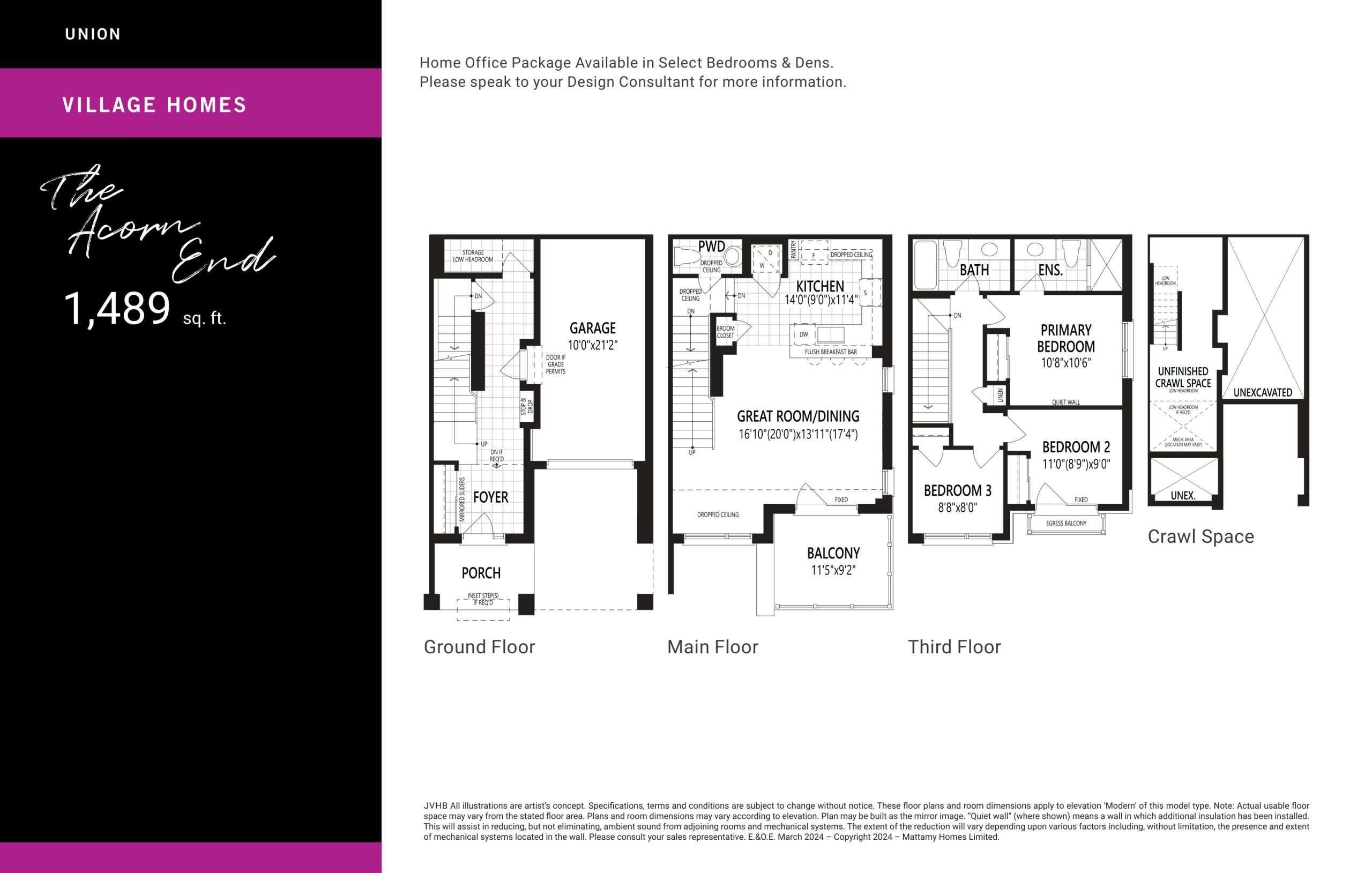 The Acorn End plan preview