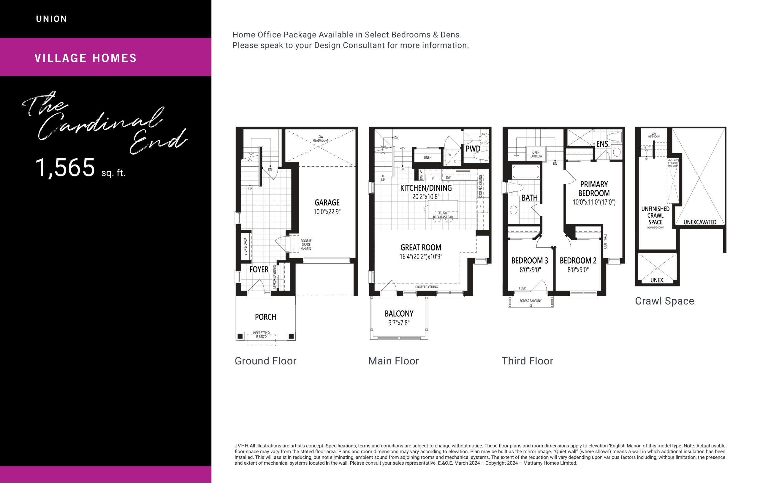 The Cardinal End plan preview