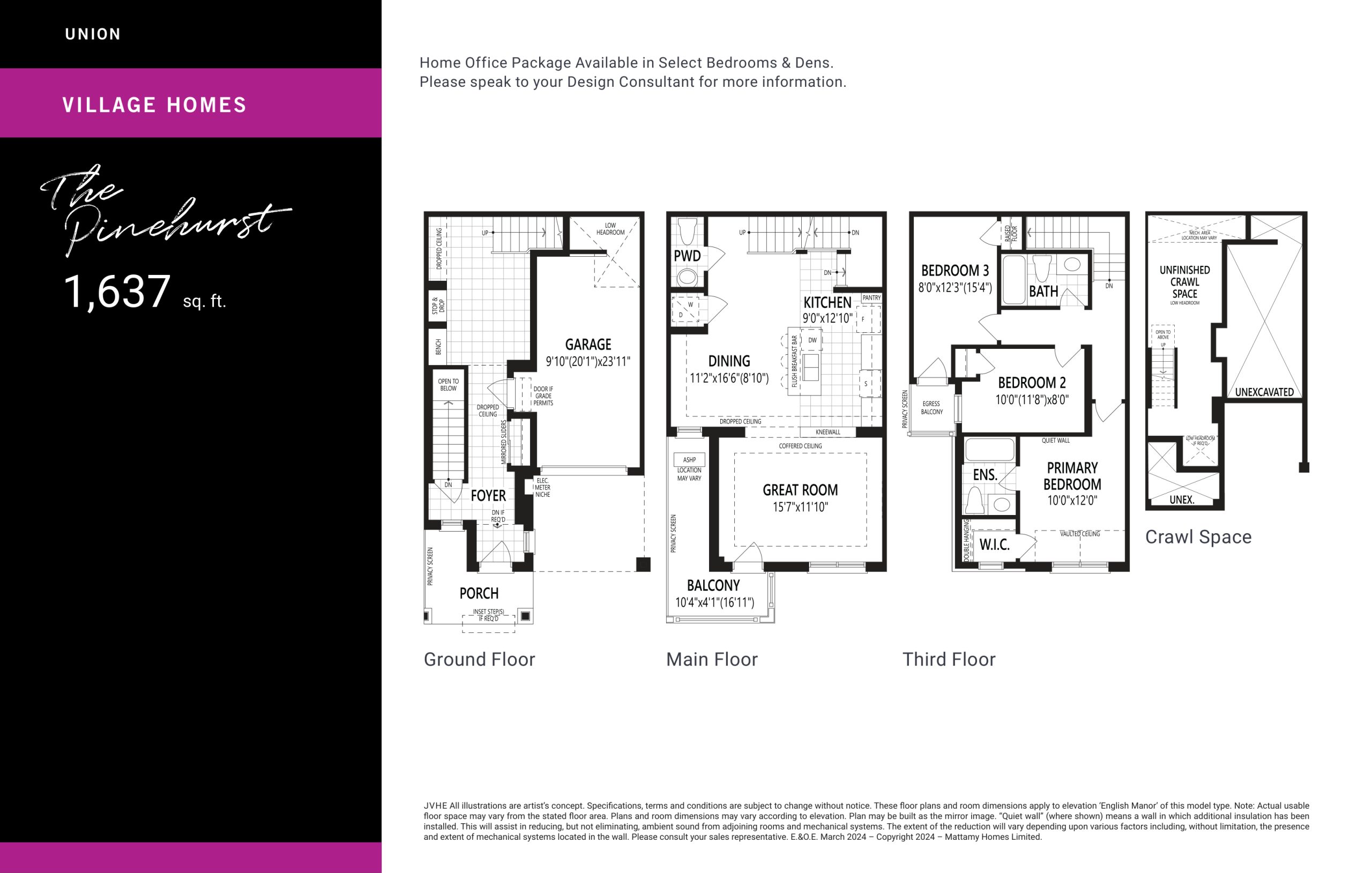 The Pinehurst plan preview