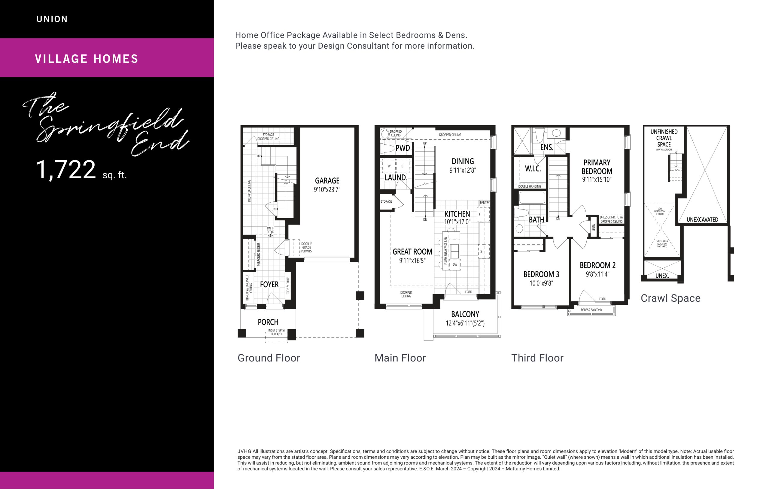 The Springfield End plan preview
