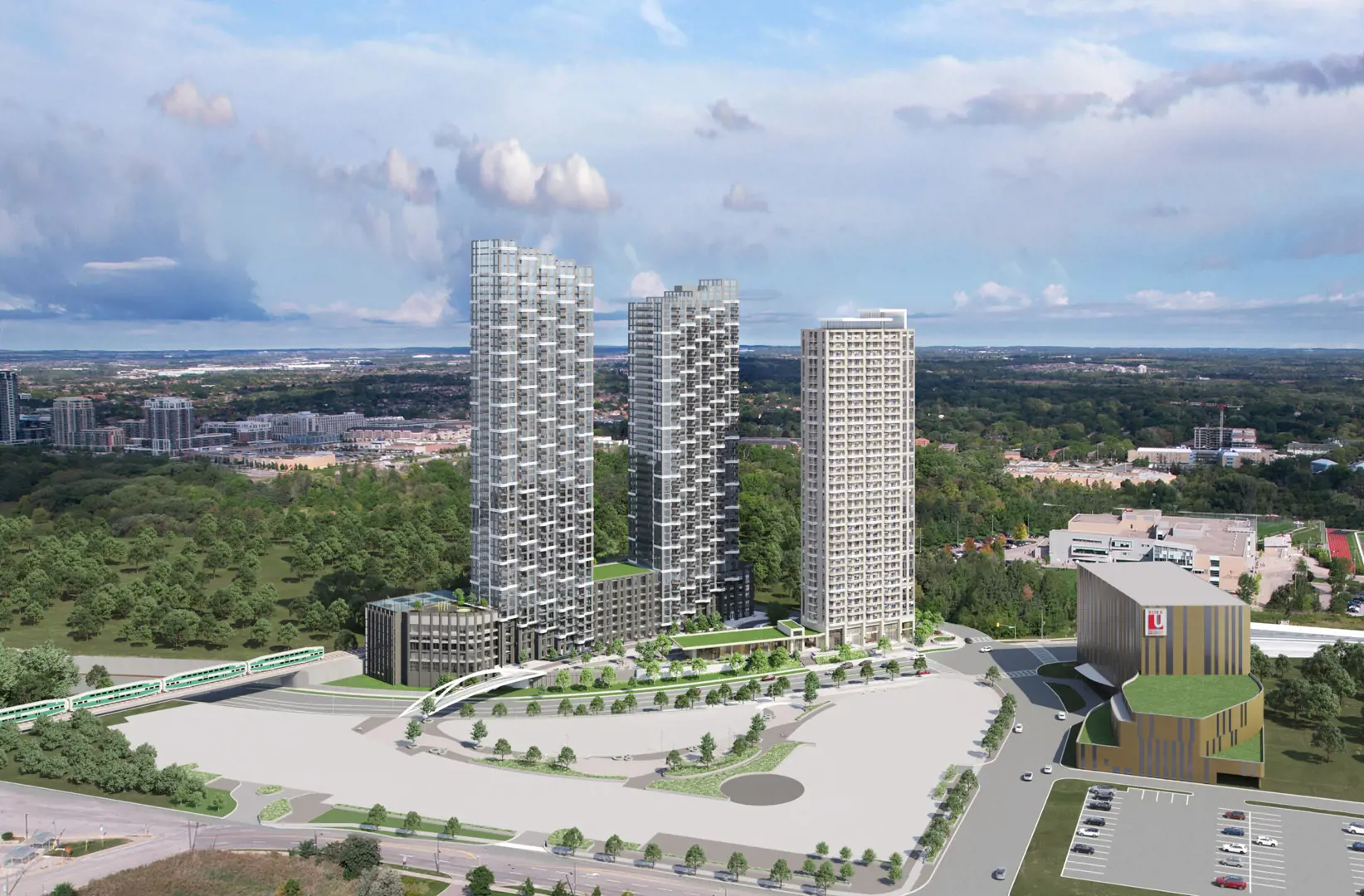 Union City - Tower 2, Markham. Artist’s rendering.