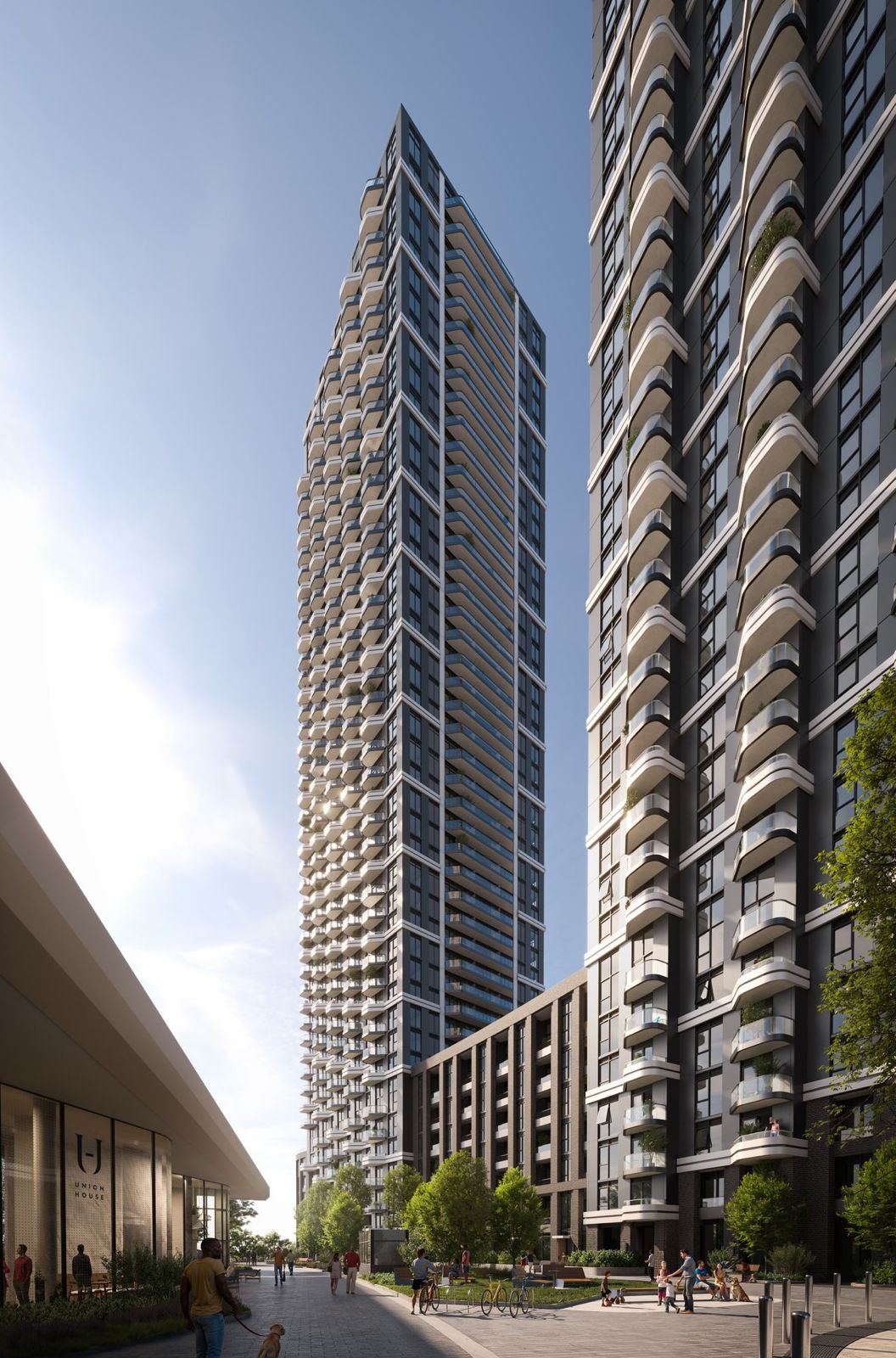 Union City - Tower 1, Markham. Artist’s rendering.