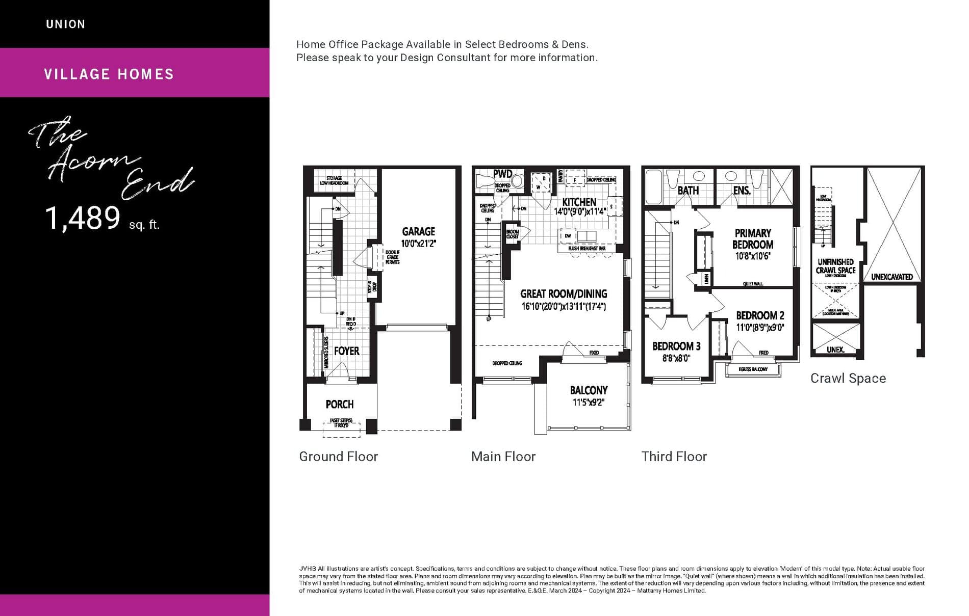 The Acorn (End) plan preview