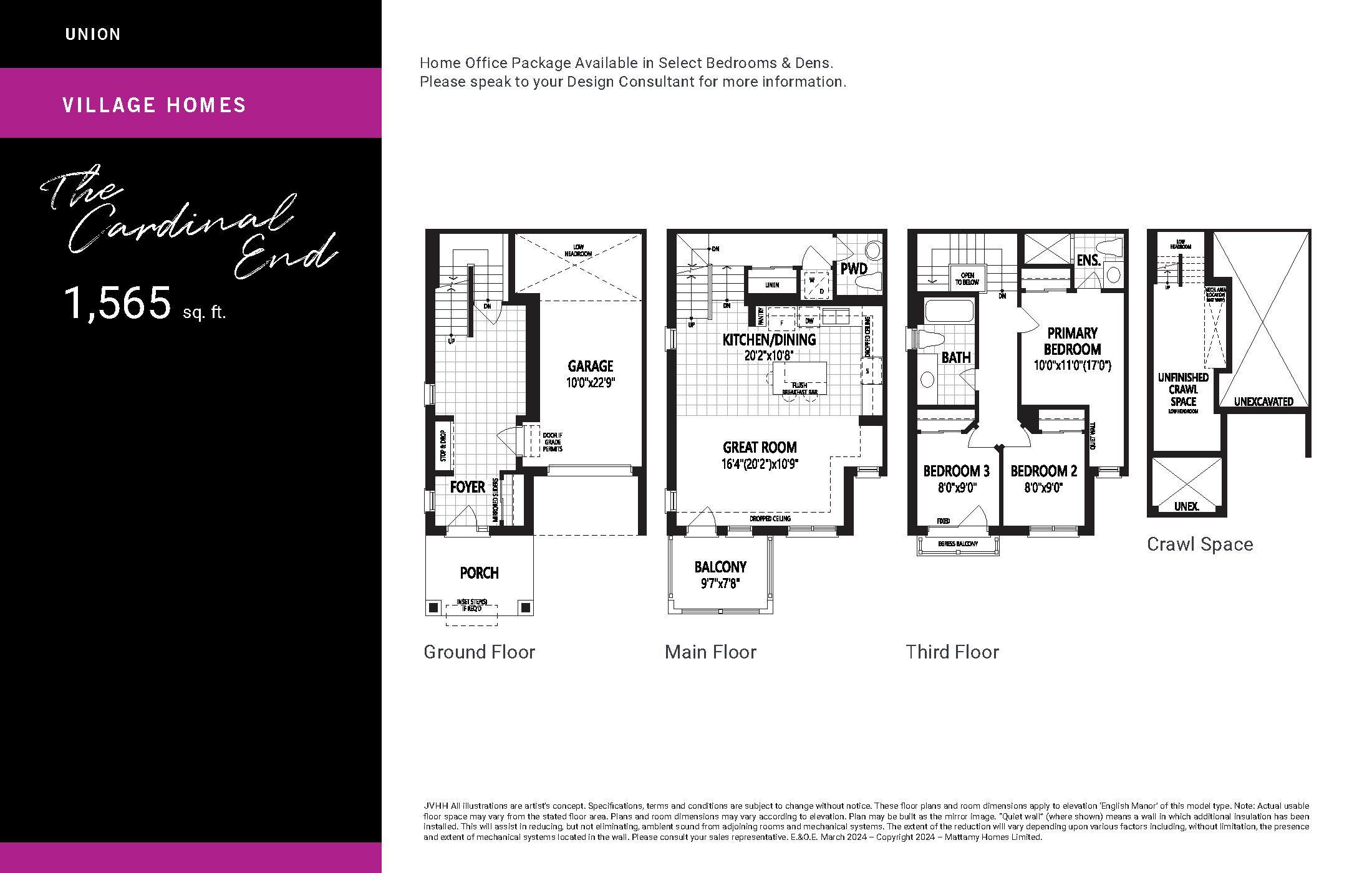The Cardinal (End) plan preview