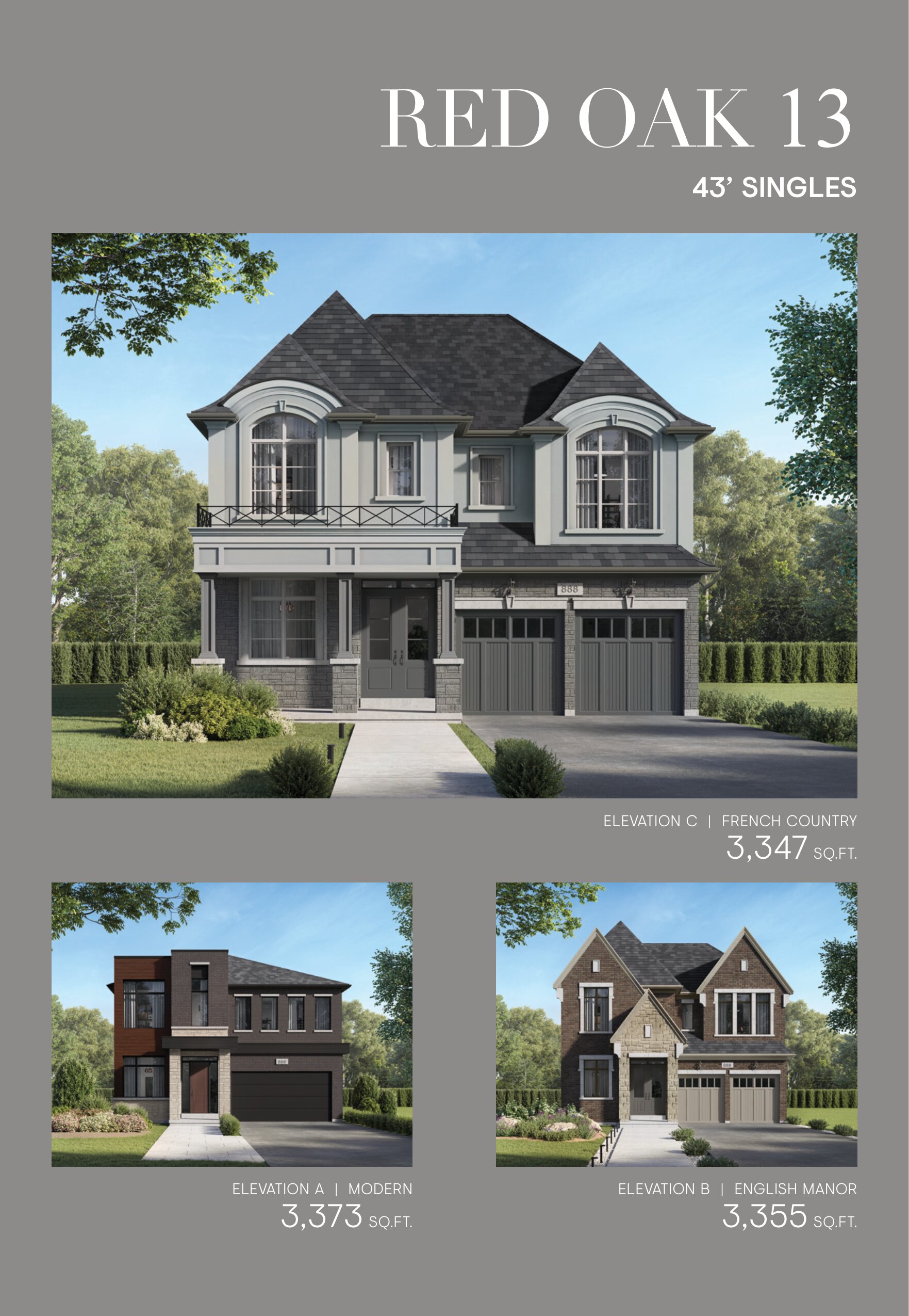 Red Oak 13 plan preview
