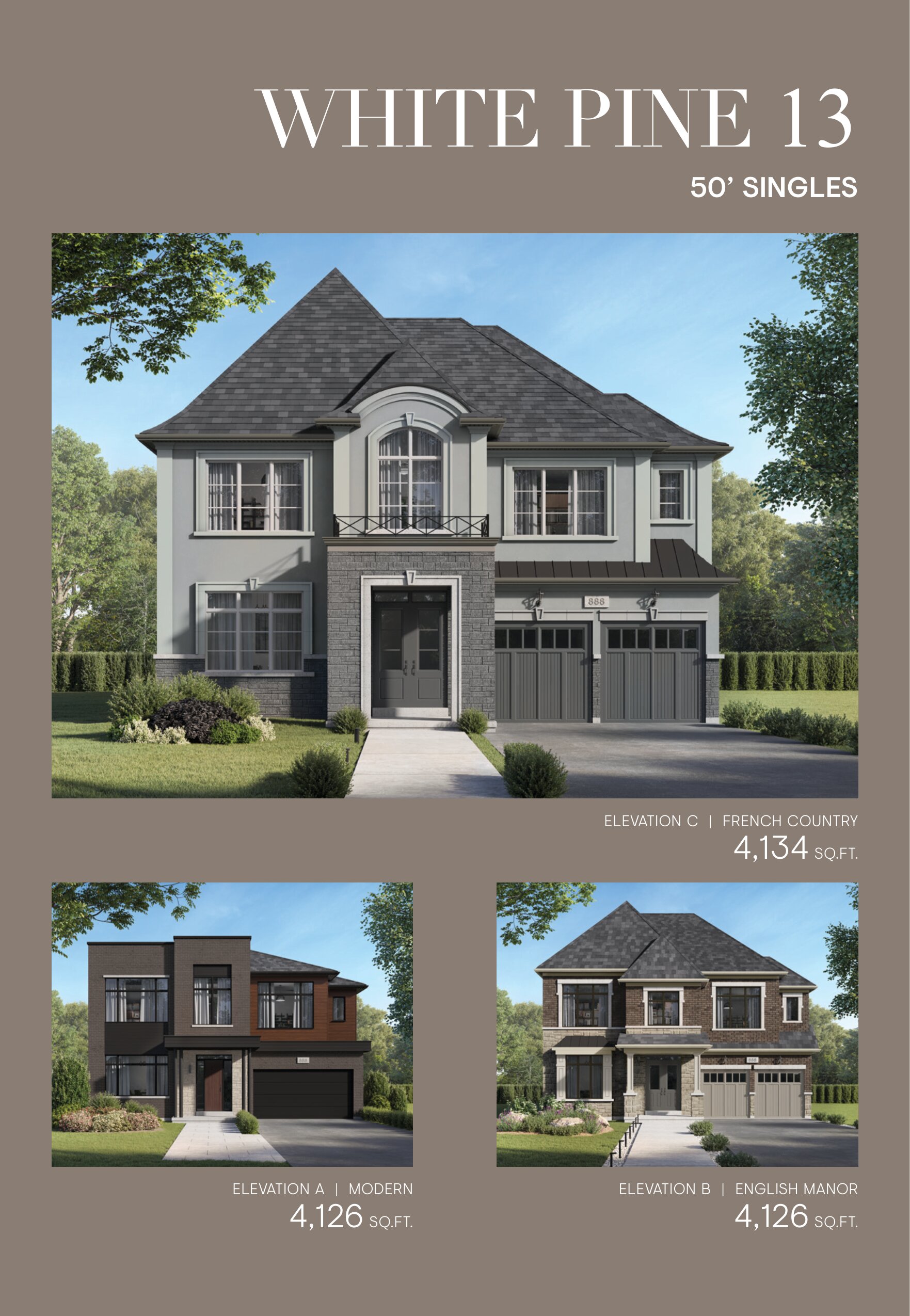 White Pine 13 plan preview