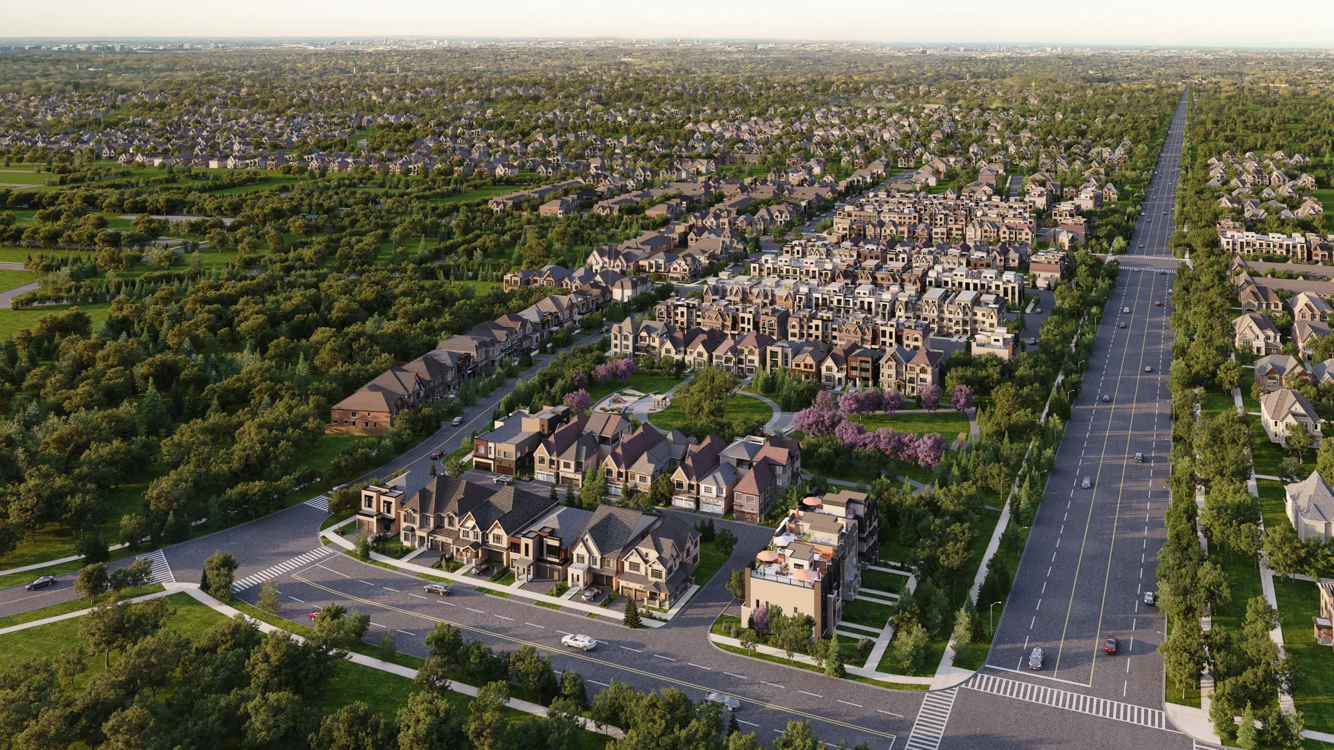 Union Village, Markham. Artist’s rendering.
