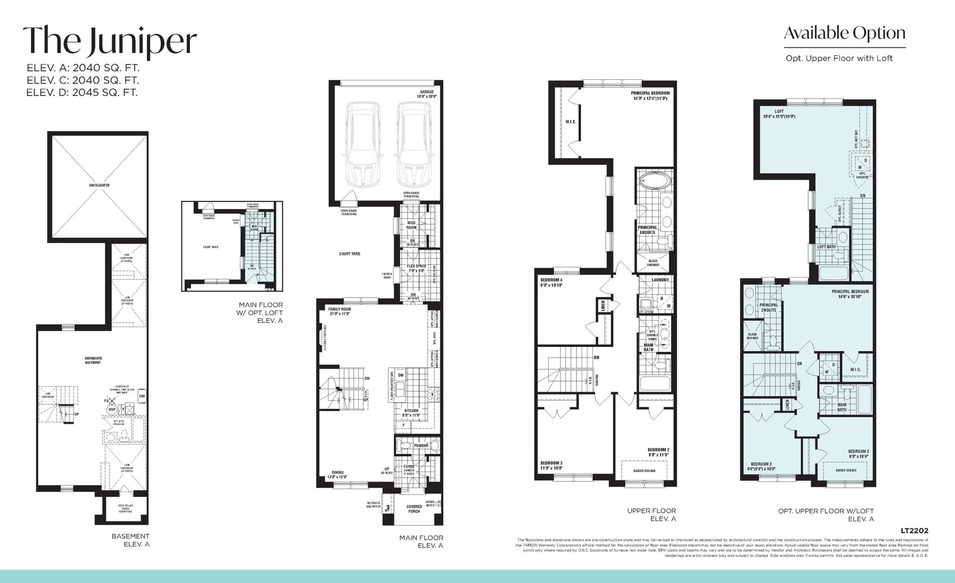 The Juniper floor plan