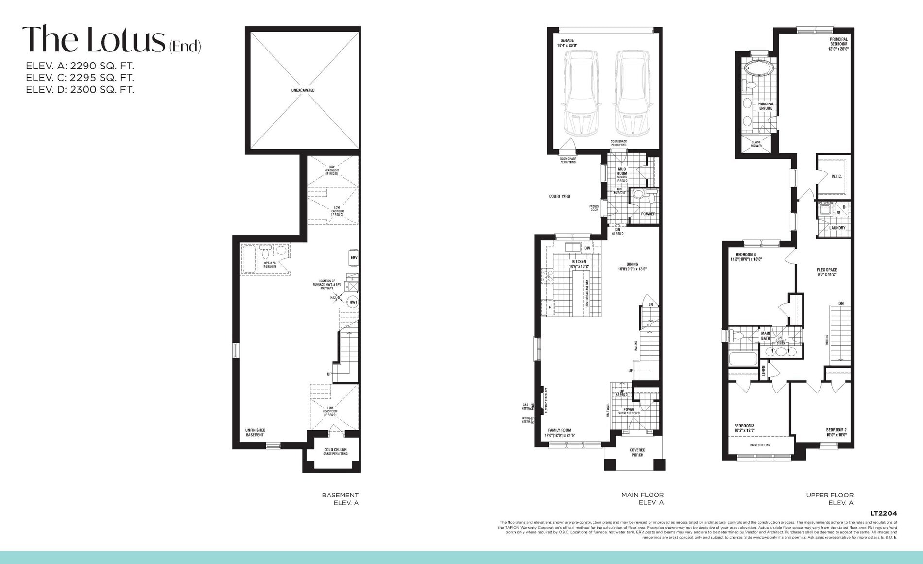 The Lotus (End) floor plan