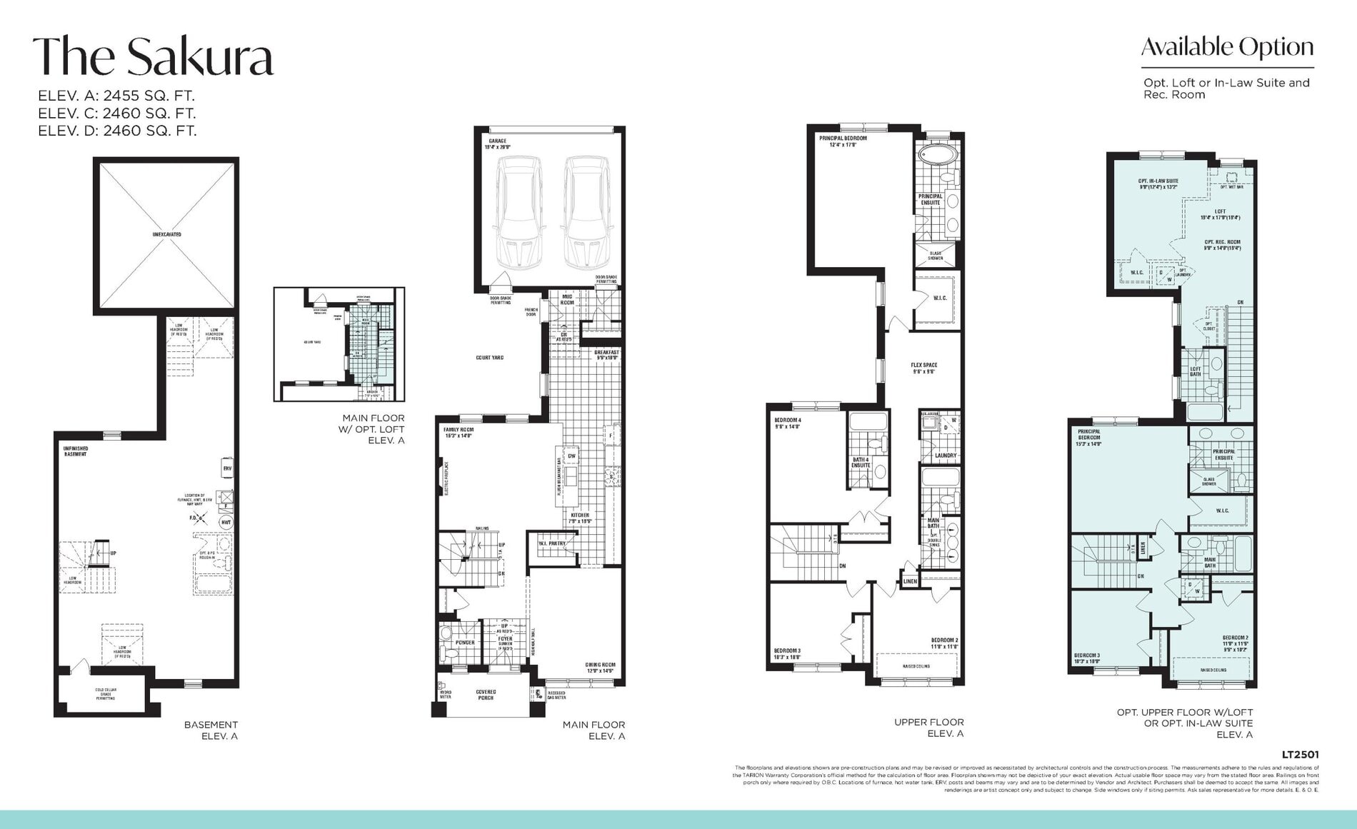 The Sakura floor plan