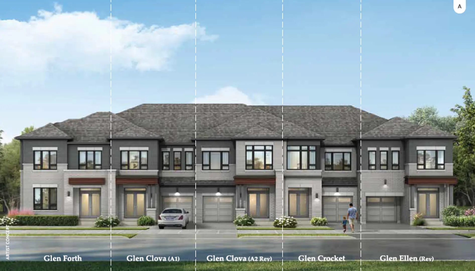 Unionglen by Fieldgate, Markham. Artist’s rendering.