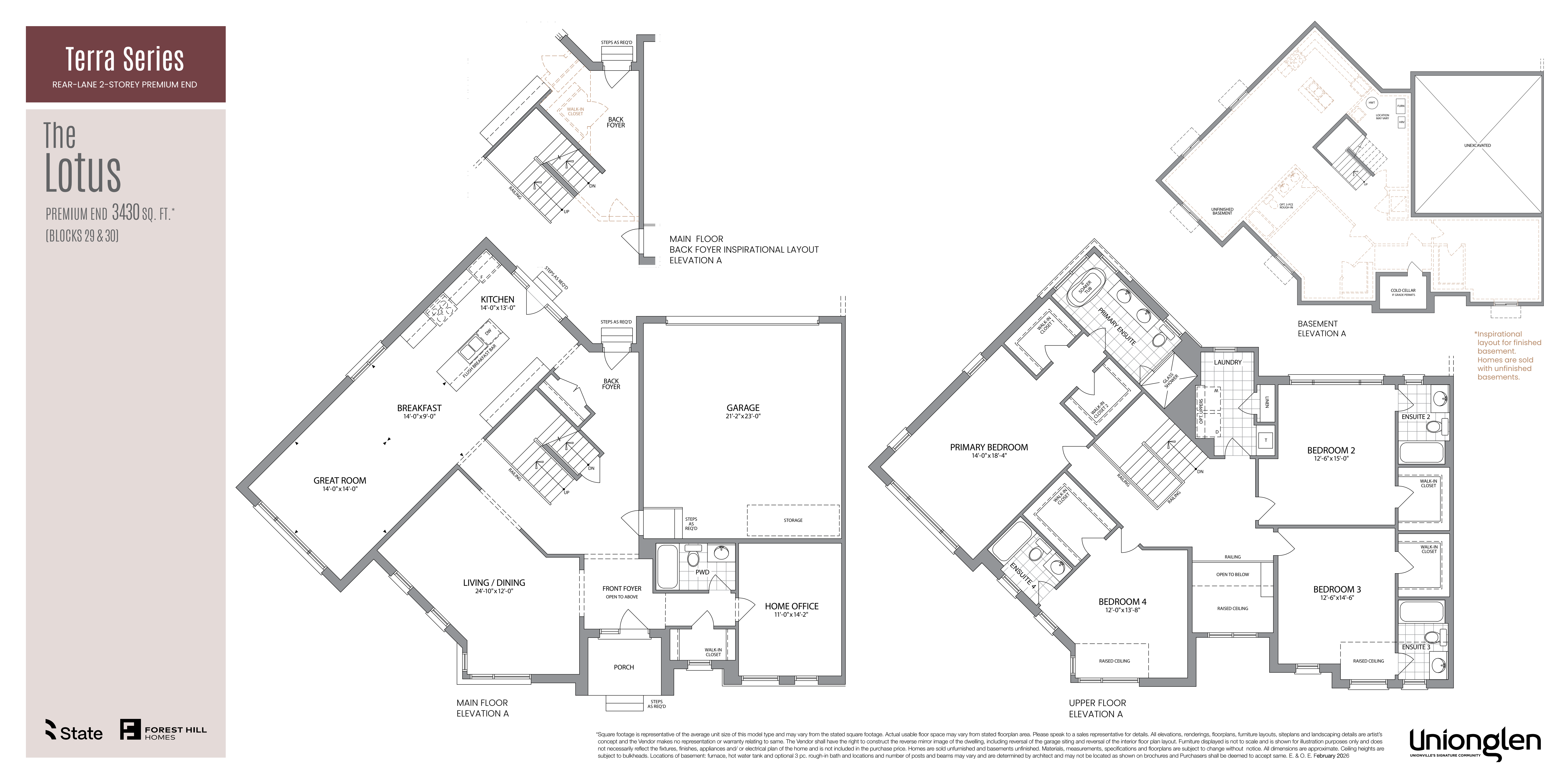 The Eclipse floor plan