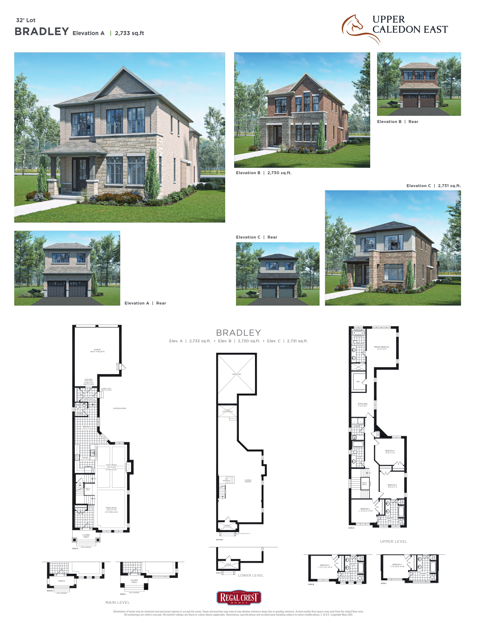 Bradley - Elev. C plan preview