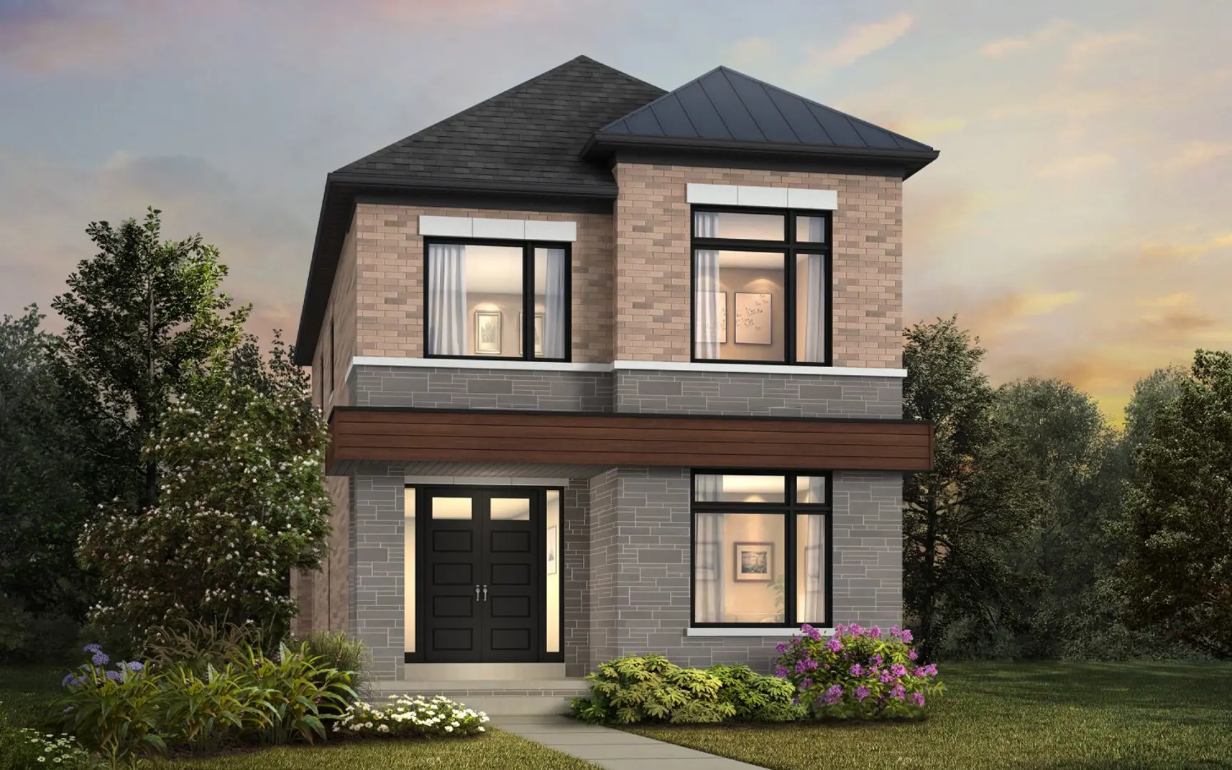 Upper Caledon East - Single-Family Homes, Caledon. Artist’s rendering.