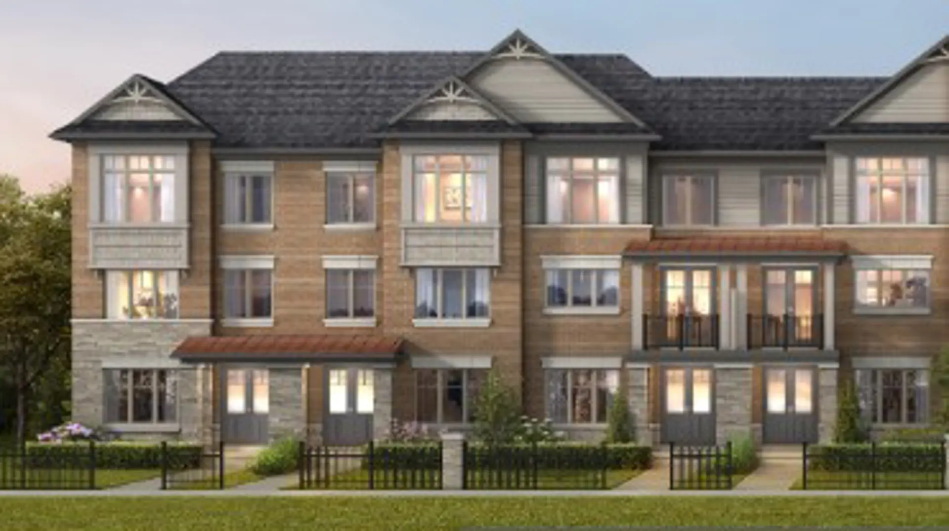 Upper Caledon East - Townhomes, Kleinburg Station. Artist’s rendering.