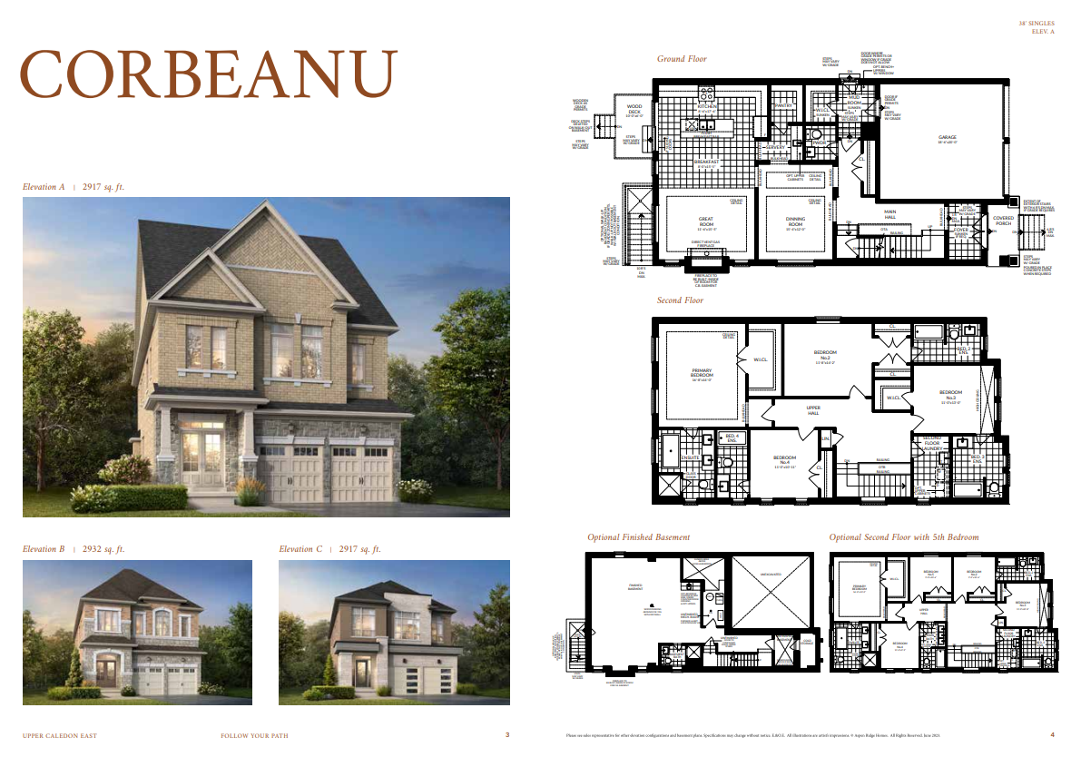 Corbeanu (5 Bdrm.) C floor plan