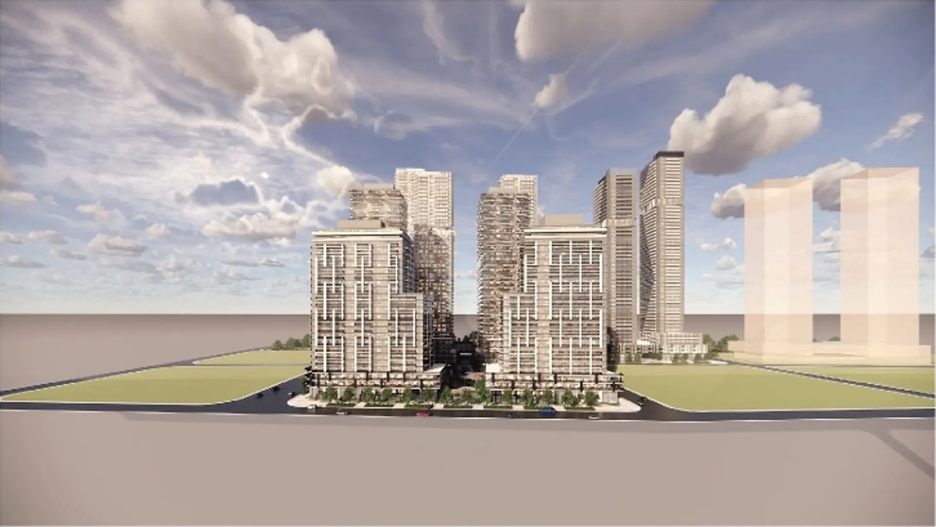 Vaughan City Square, Vaughan. Artist’s rendering.