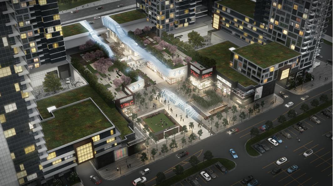 Vaughan Metropolitan Centre Condos supplied project rendering