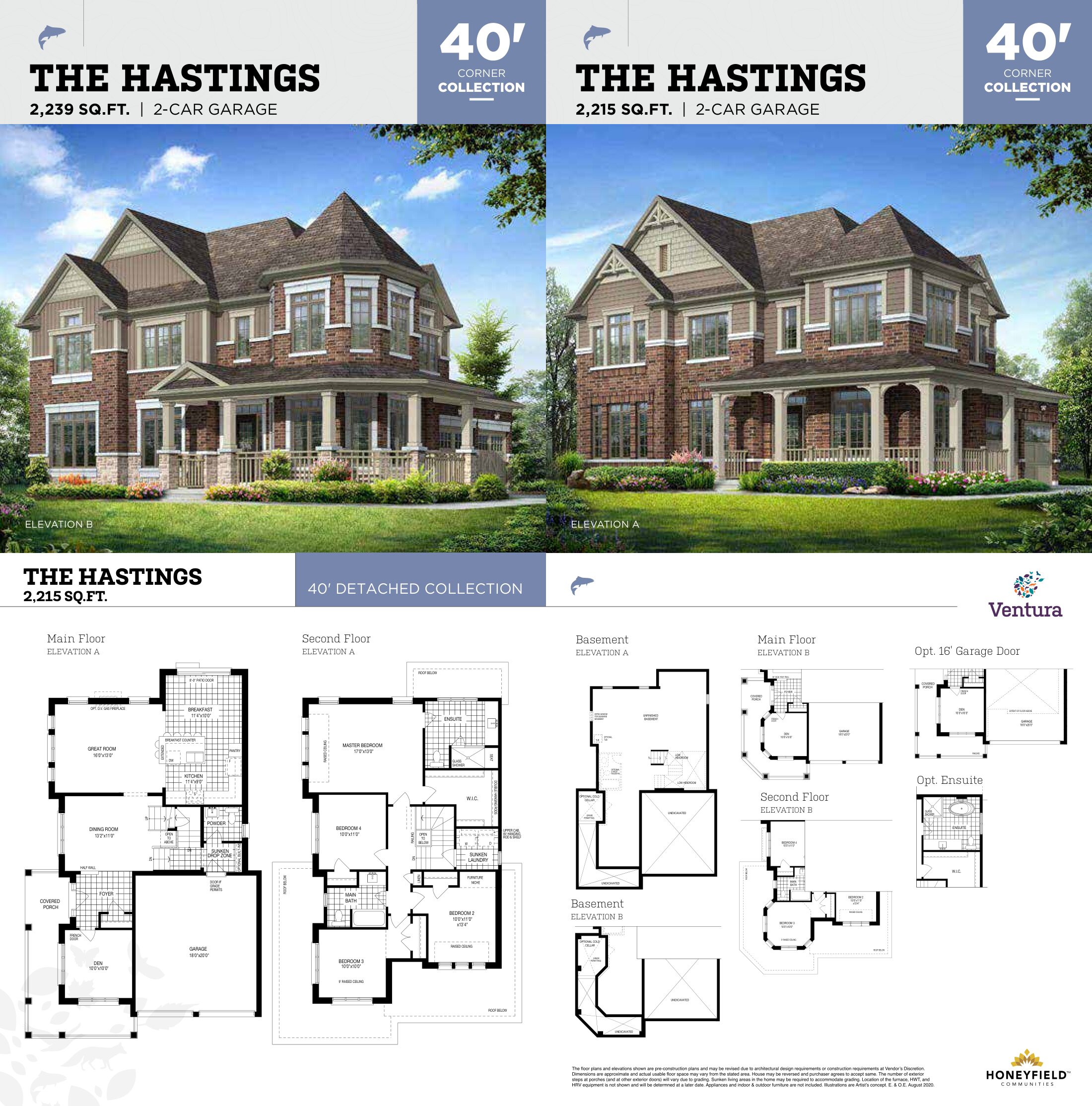 The Hastings Corner floor plan