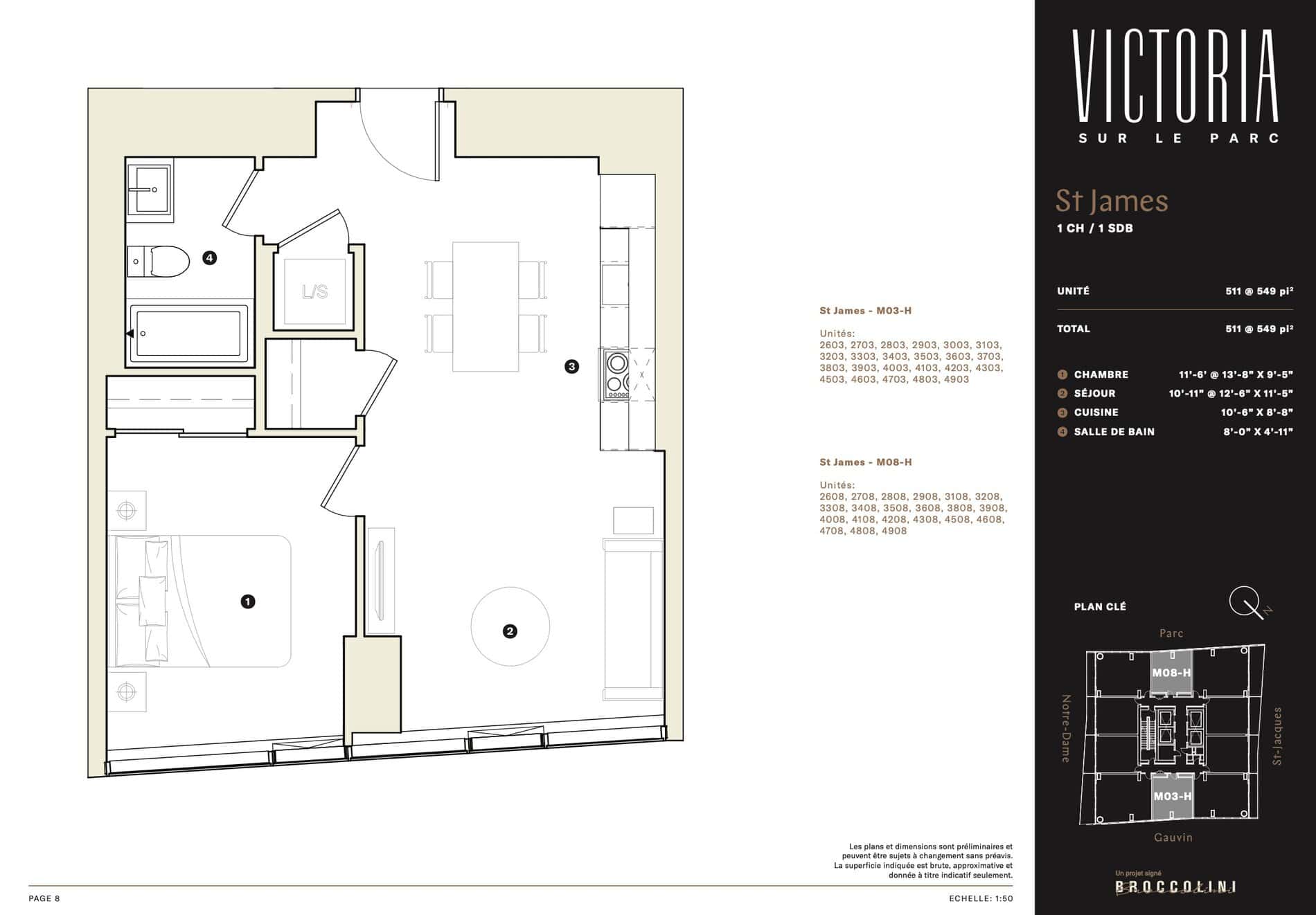St. James plan preview