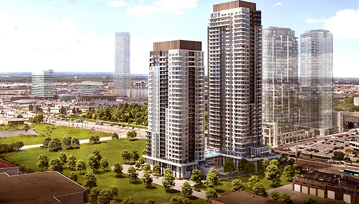 New condo development at 2851 Hwy 7, Concord, ON L4K 1W2