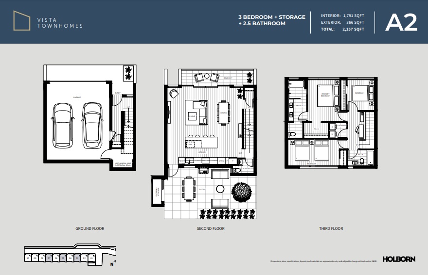Plan A2 floor plan