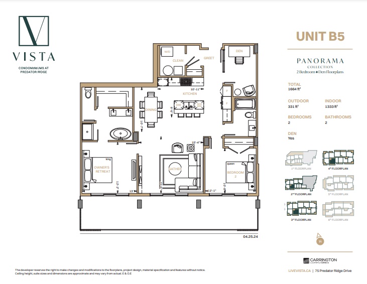 B5 floor plan