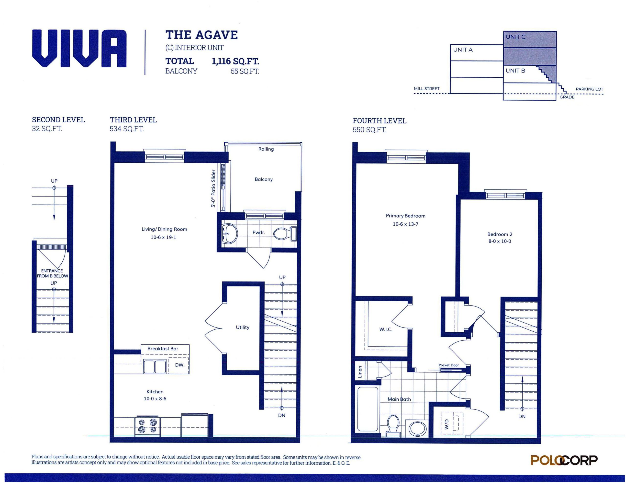 The Agave (Interior) plan preview