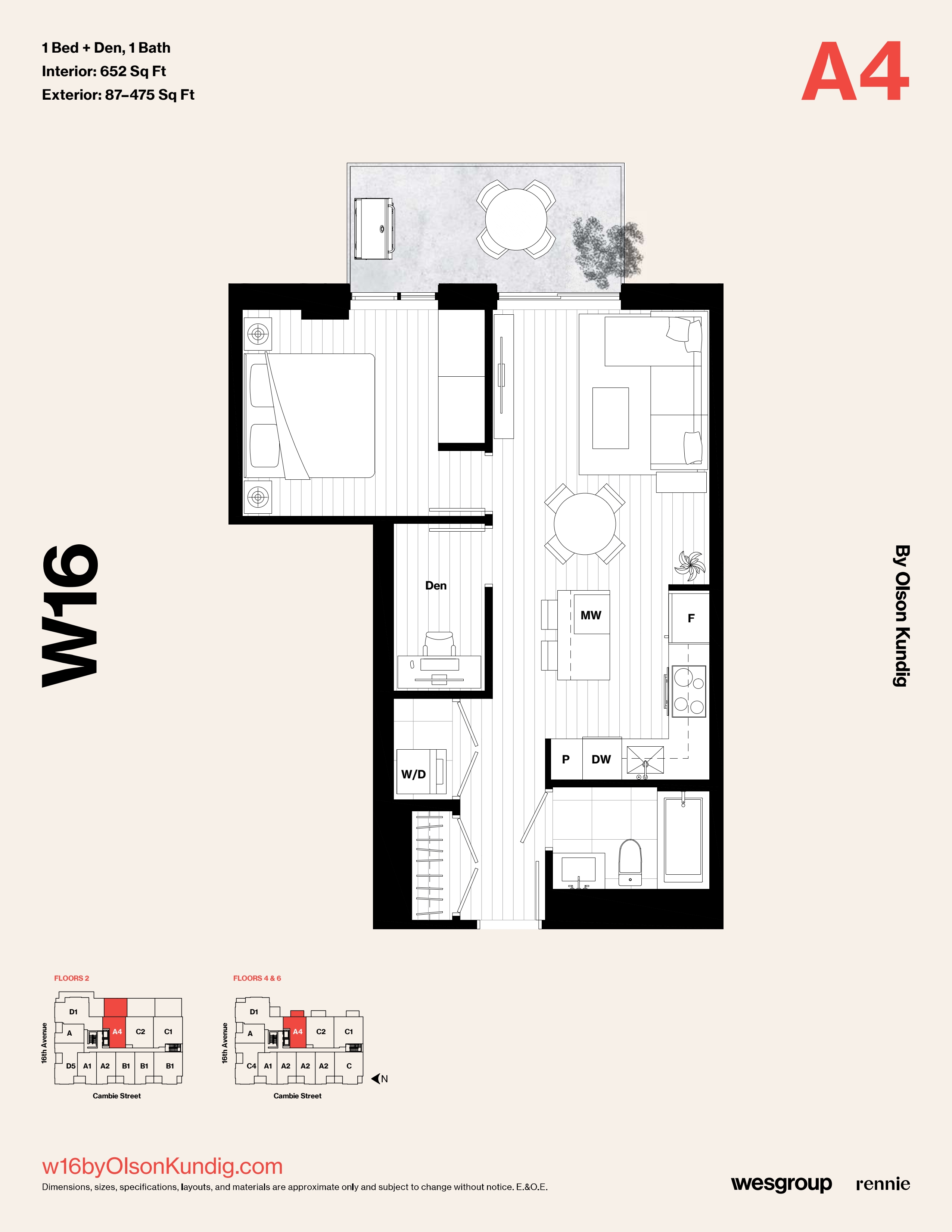 A4 plan preview