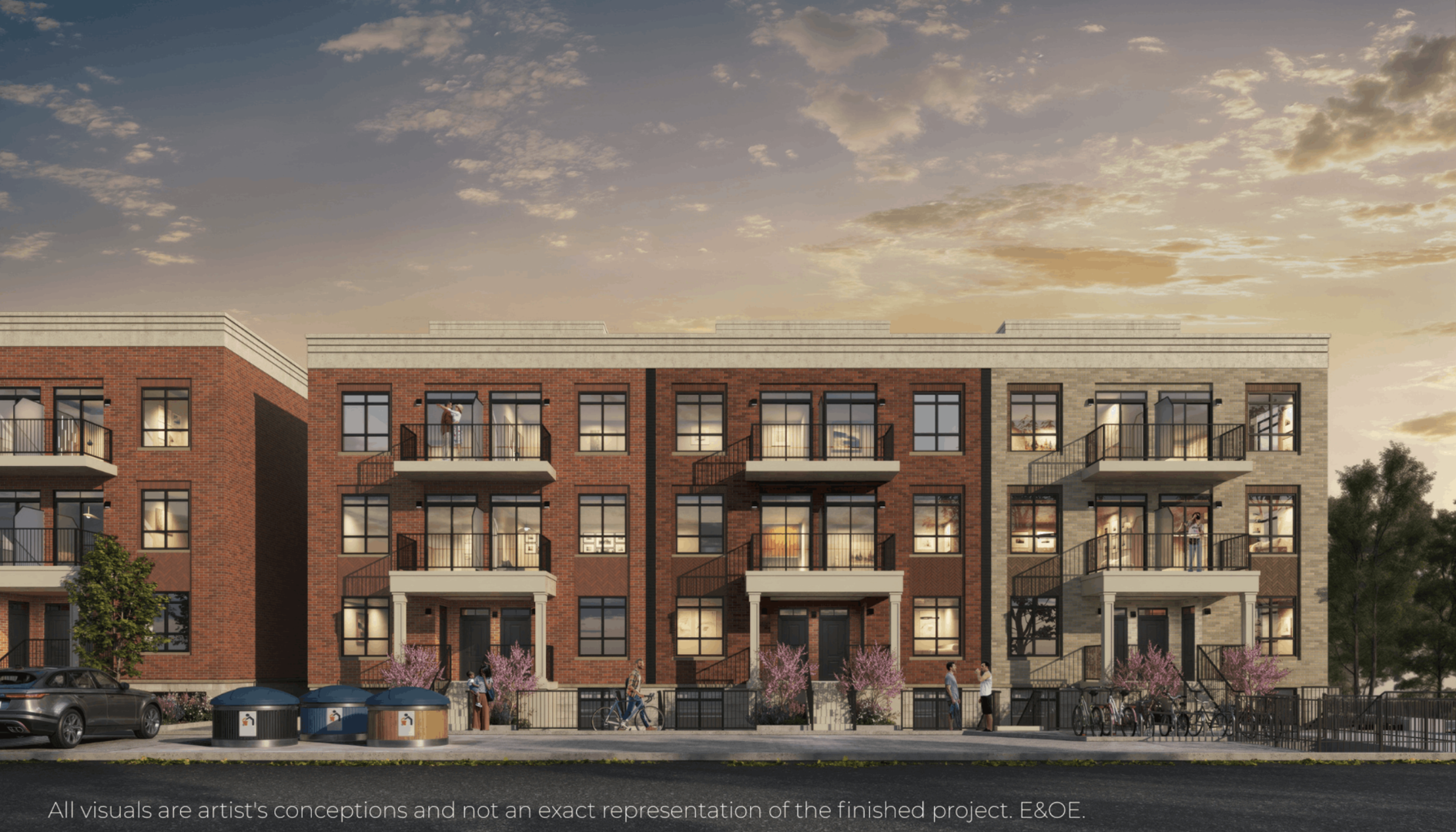 Warbler Place Urban Village, Welland. Artist’s rendering.
