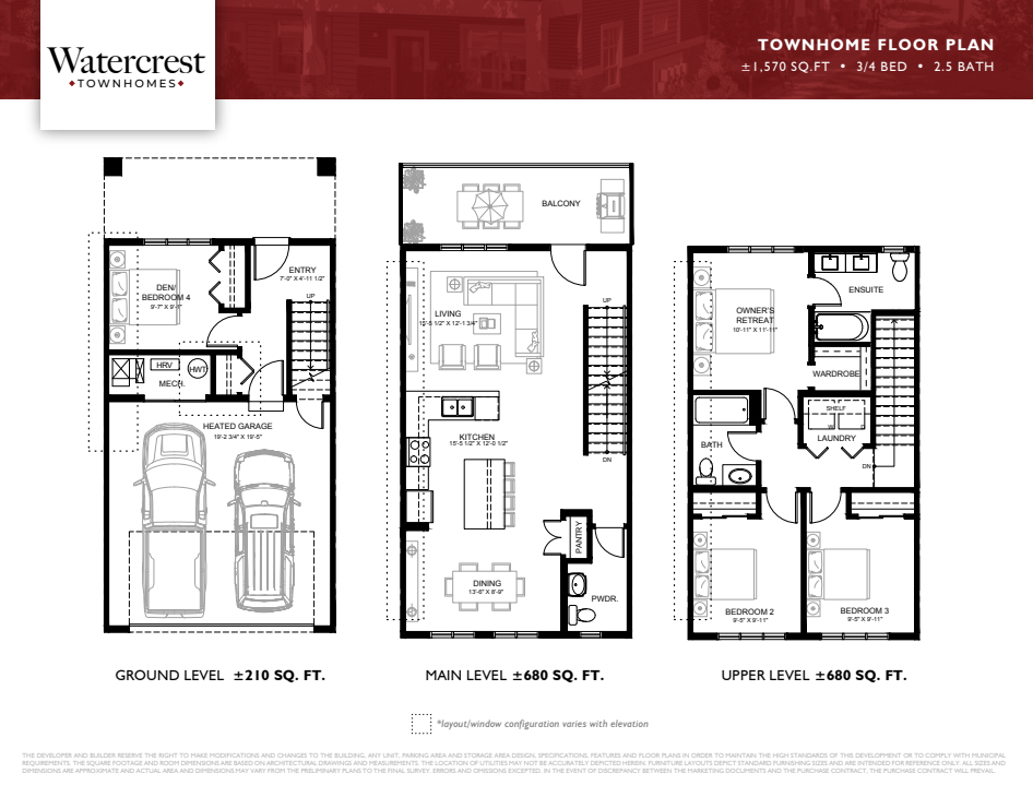 Townhome Floor Plan plan preview