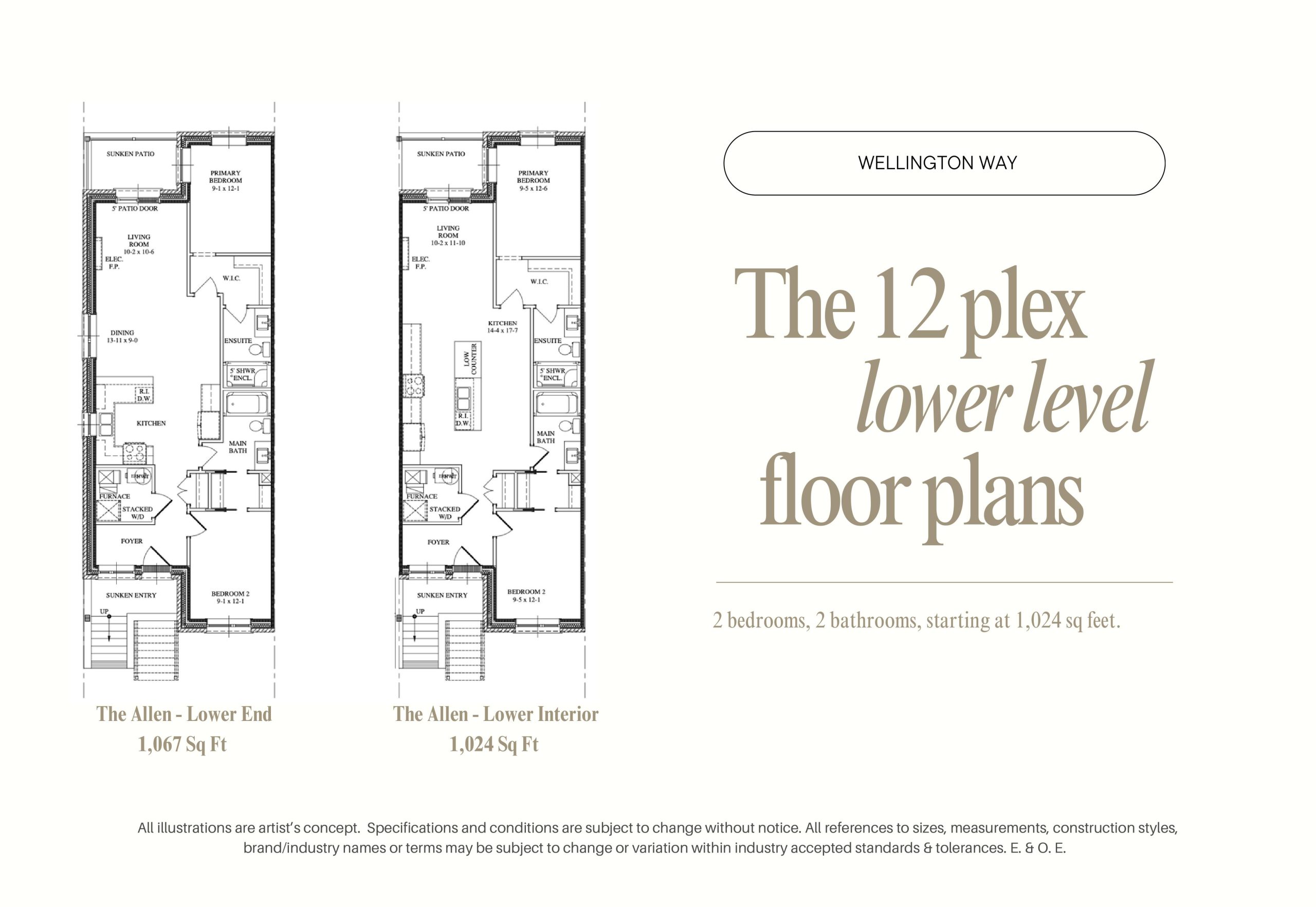 The Allen - Lower End plan preview