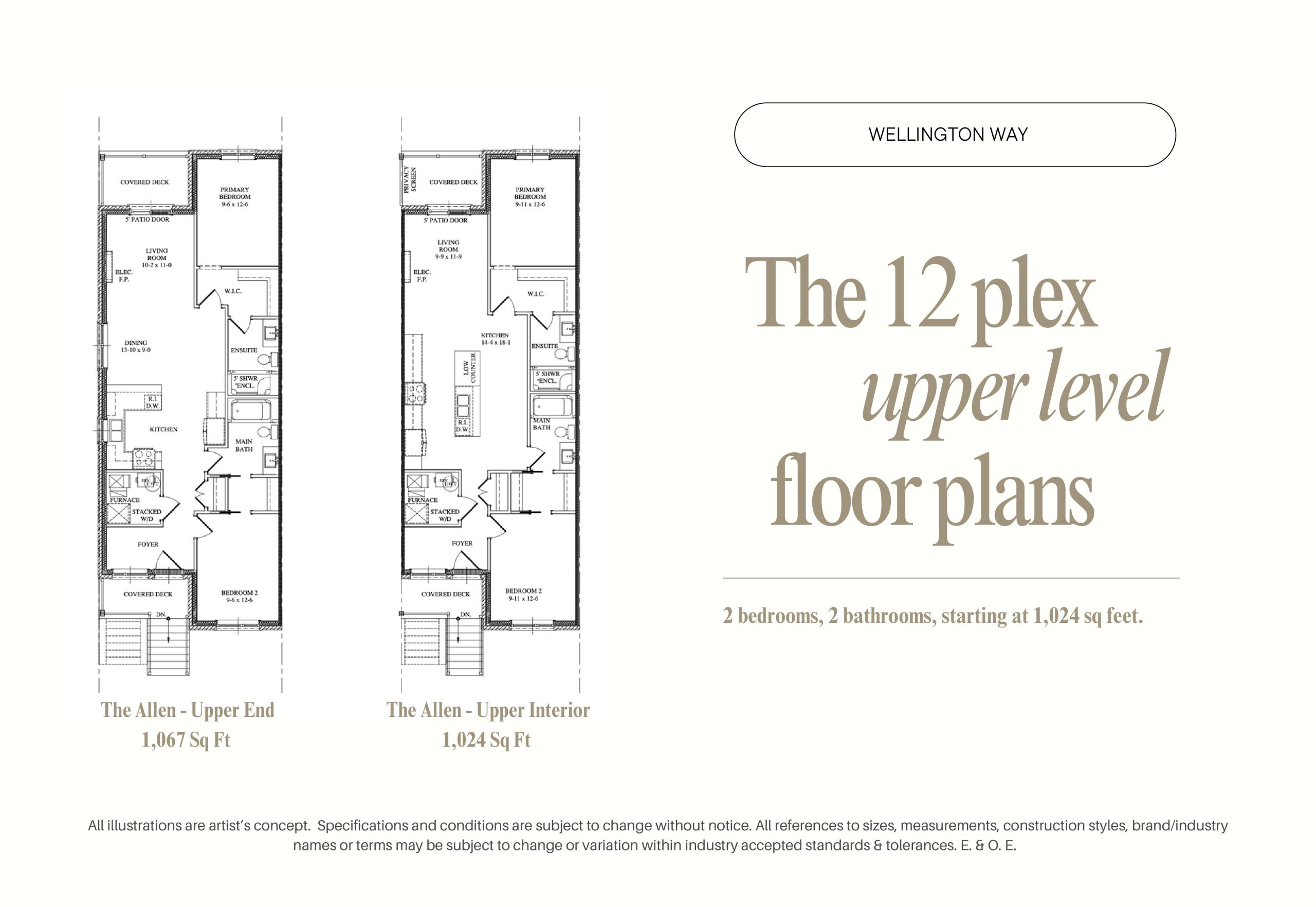The Allen - Upper End plan preview