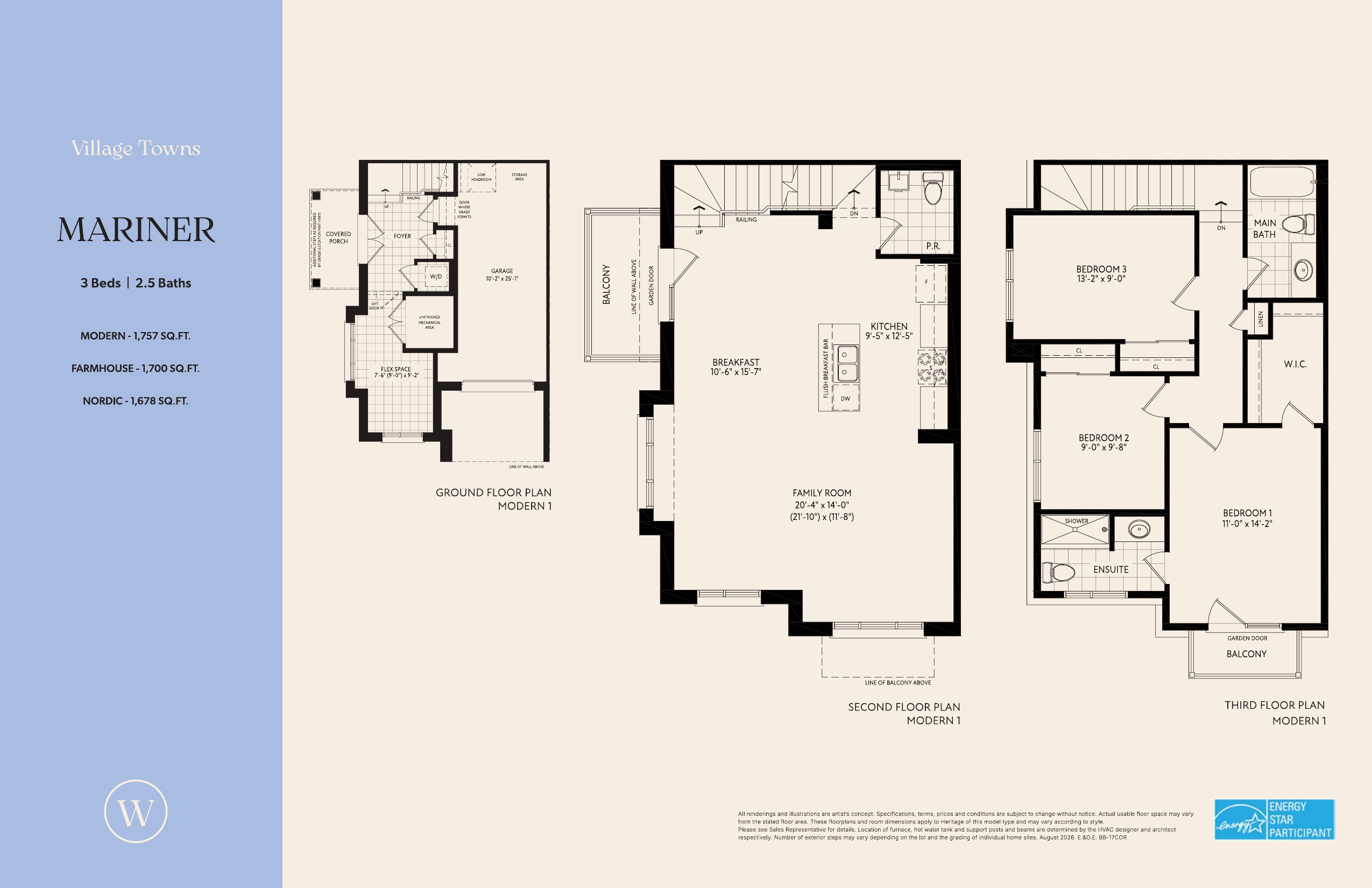 Mariner Corner (Village Towns) plan preview