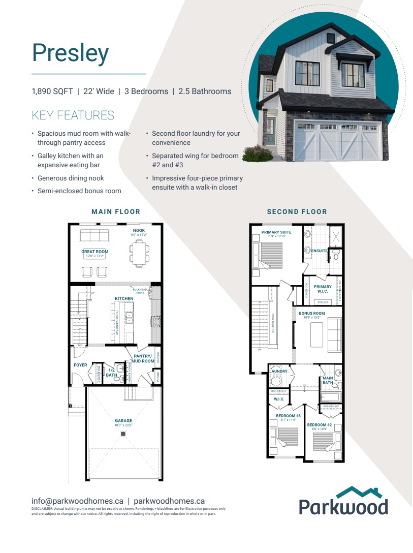 Presley 22 plan preview