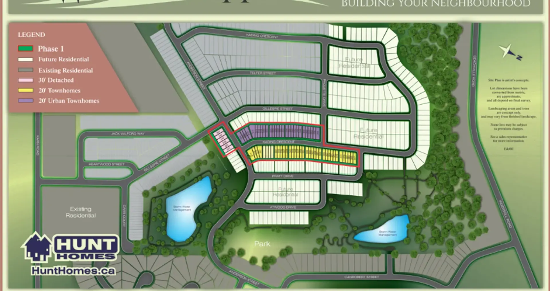 Westwood Hills, Woodstock. Artist’s rendering.